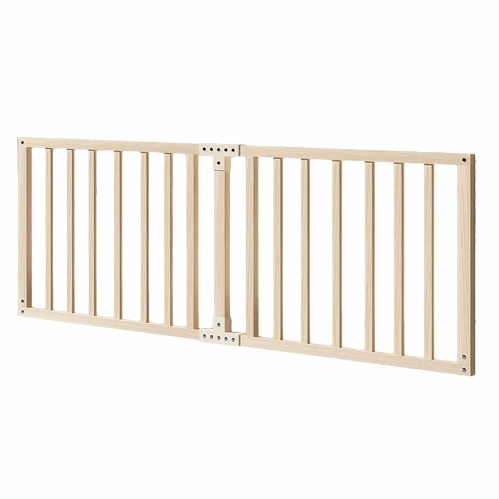Sponda extra alta in legno per bambini, 190 cm di lunghezza, protezione di sicurezza per prevenire le cadute, disponibile in 4 lunghezze e colori, ideale per la sicurezza dei bambini a casa