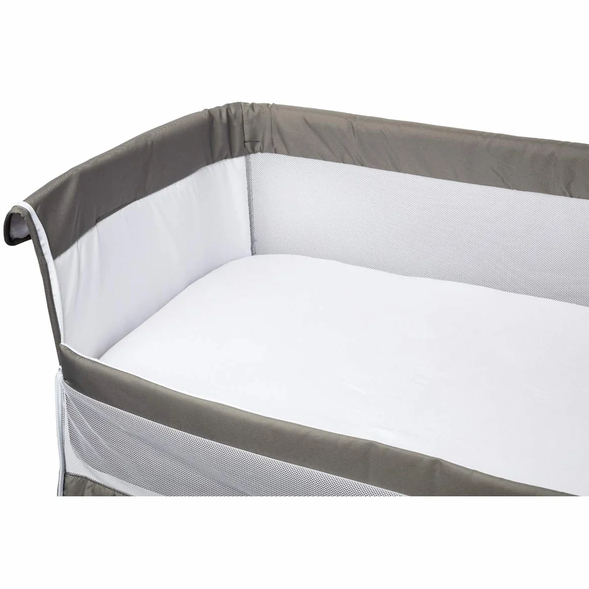 babyCalin Bio - Set di 2 lenzuola con angoli per lettino biologico 83x50 cm