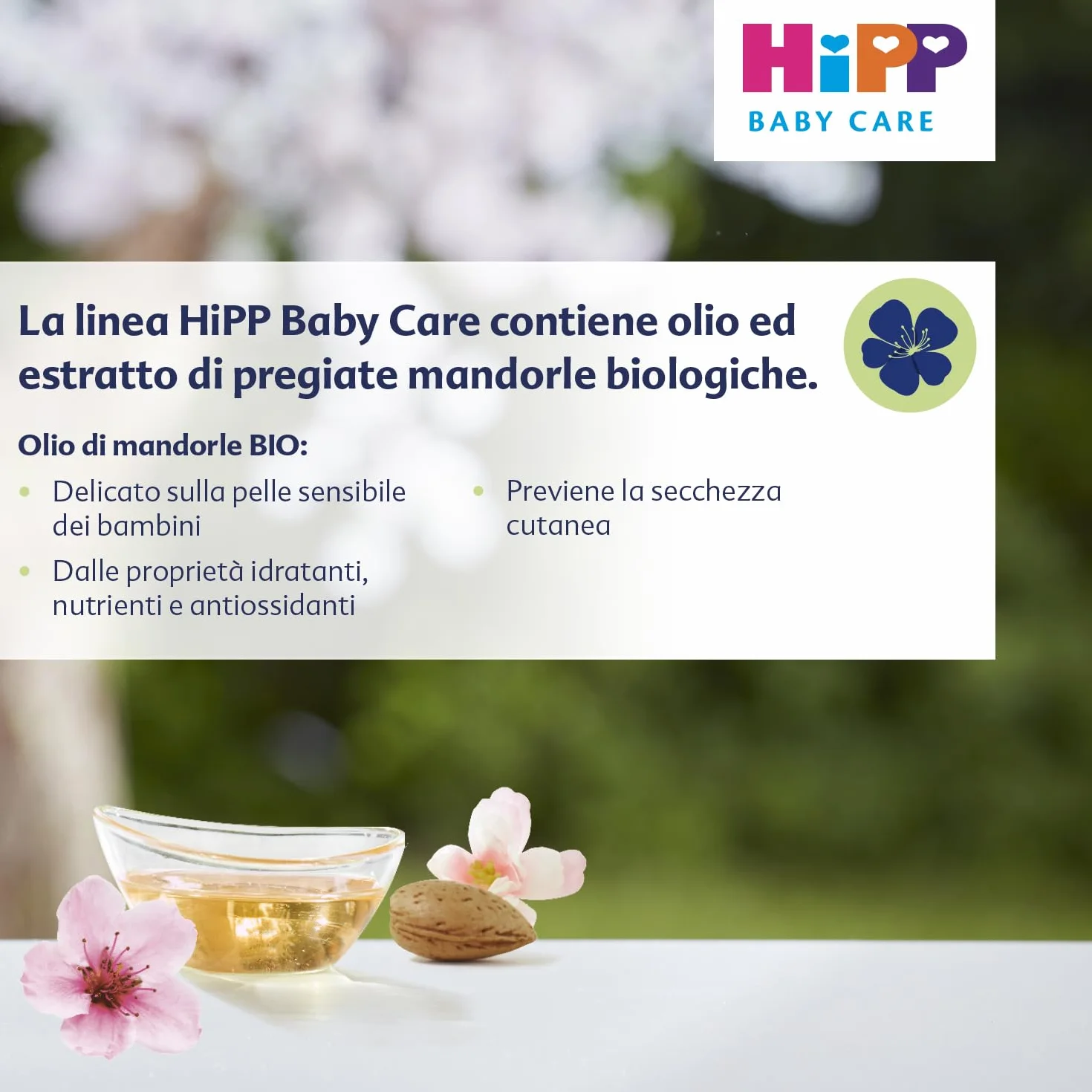 HiPP - Baby Care - Ricarica Ecologica Mousse Detergente per Bambini, Deterge Viso, Corpo e Mani con Delicatezza, per Pelli Sensibili, Con Estratto Naturale di Mandorle Bio, 1 pezzo da 250 ml