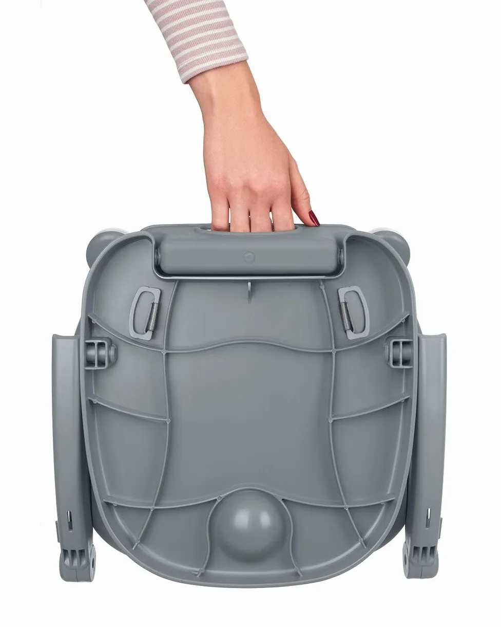 Kikkaboo, Pappo Booster seat, tavolo, pieghevole, cintura di sicurezza, colori:rosa