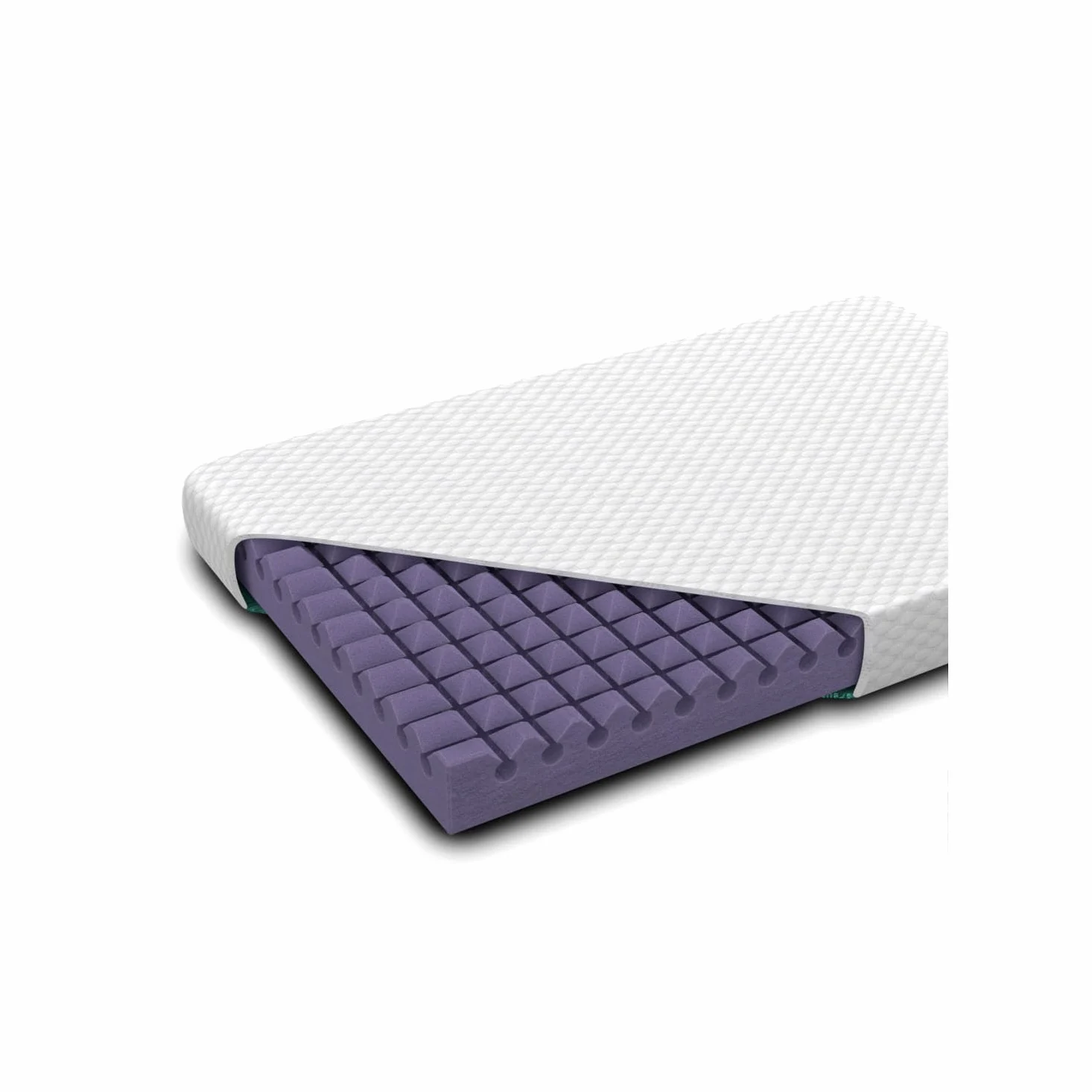 Lemur Materasso Mini culla Volana Malva+ - 75 x 50 x 9 cm