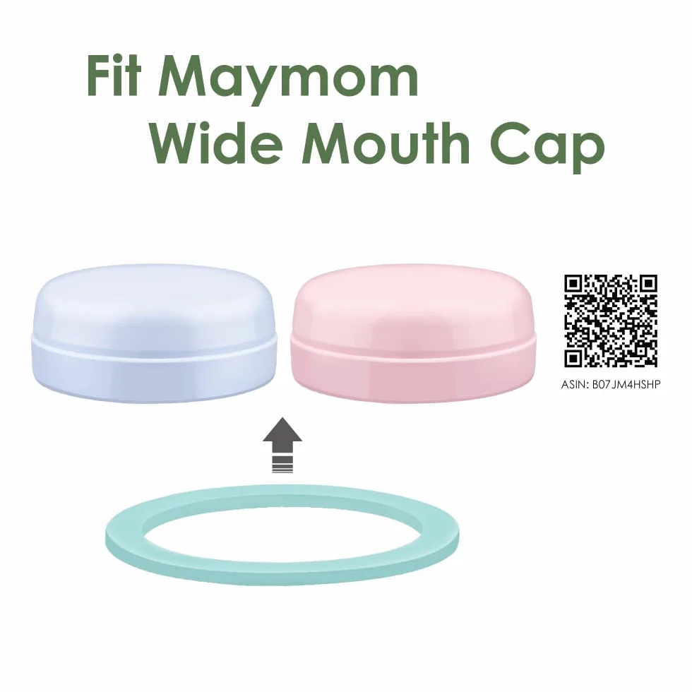 Maymom O-Ring di Tenuta per Biberon, Set da 6 Pezzi