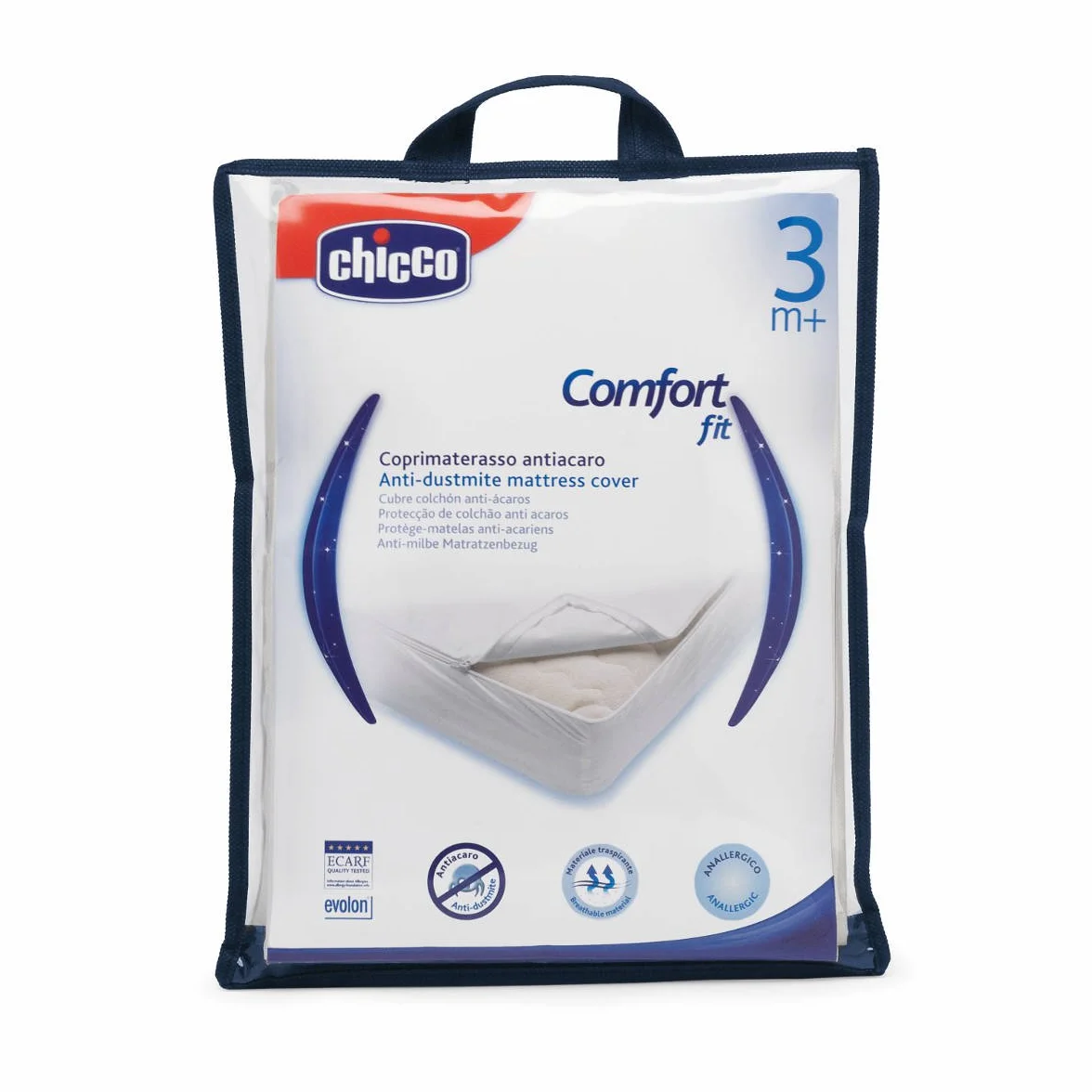 Chicco 005910 - Coprimaterasso antiacaro