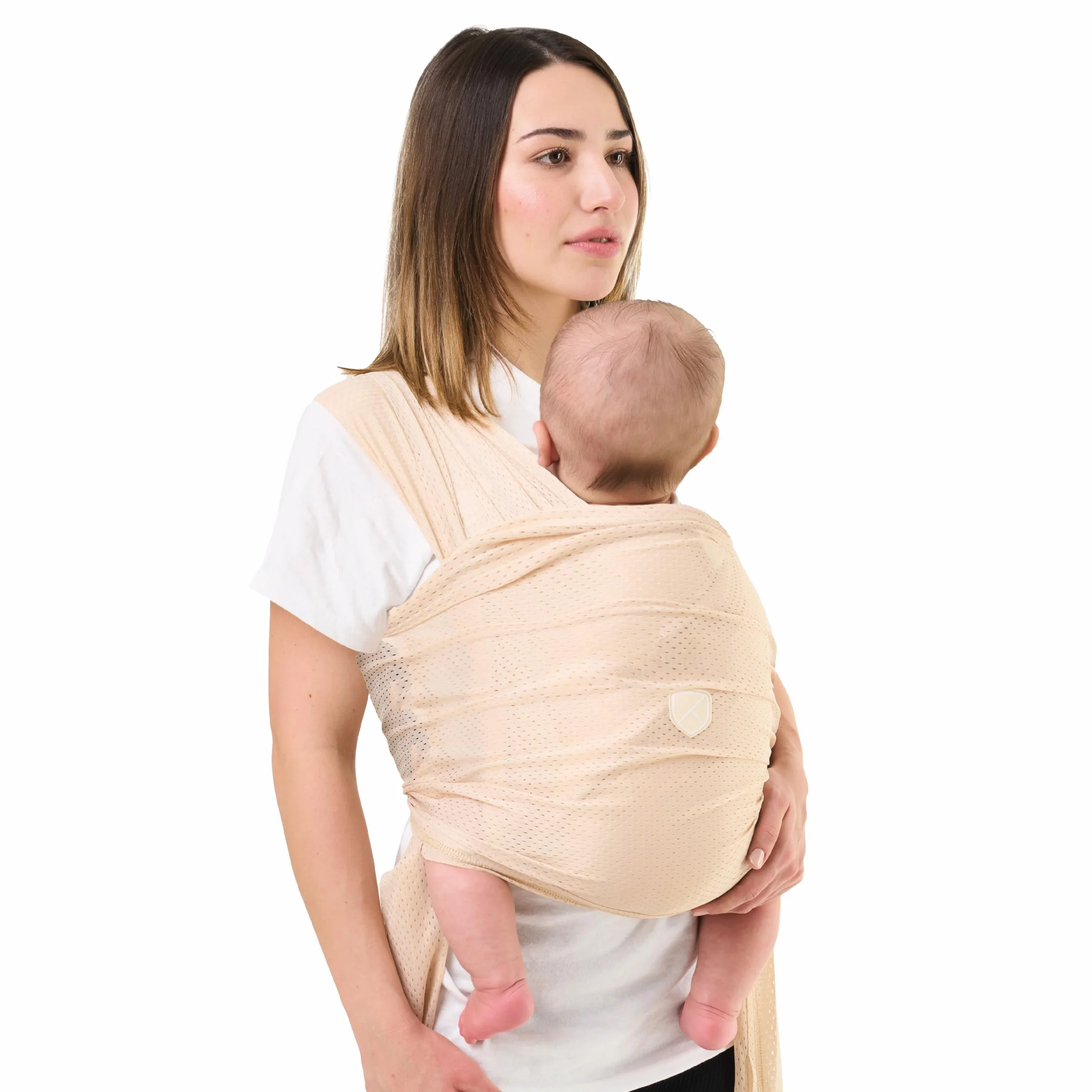 Koala Babycare Fascia Porta Bebè Estiva – Fascia Neonato Traspirante per Mare, Piscina, Doccia – Water Sling Leggera per Climi Caldi | Regolabile, Rapida Asciugatura, fino a 9 kg