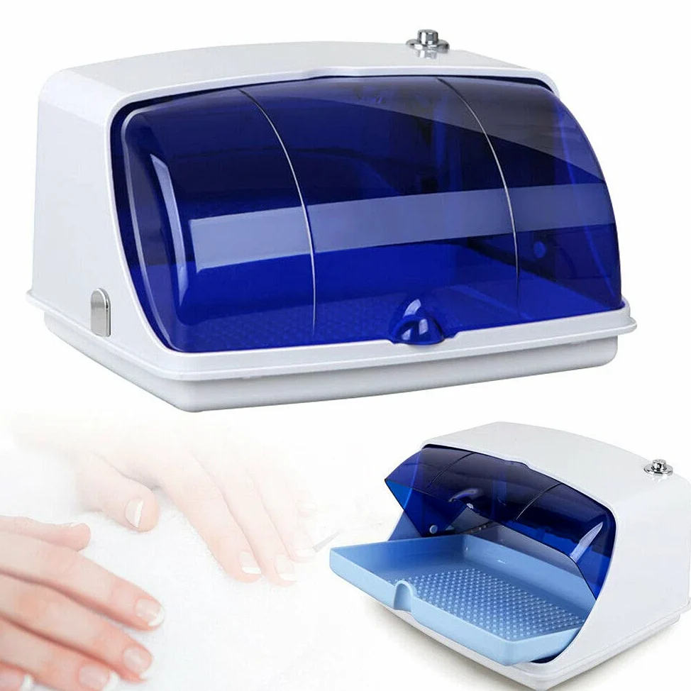 Scatola di disinfezione UV da 5 W, sterilizzatore ad aria calda, disinfettante, cosmetico, per la cura dei piedi, sterilizzatore, scatola 220 V, per disinfezione, studio delle unghie, cura dei piedi,