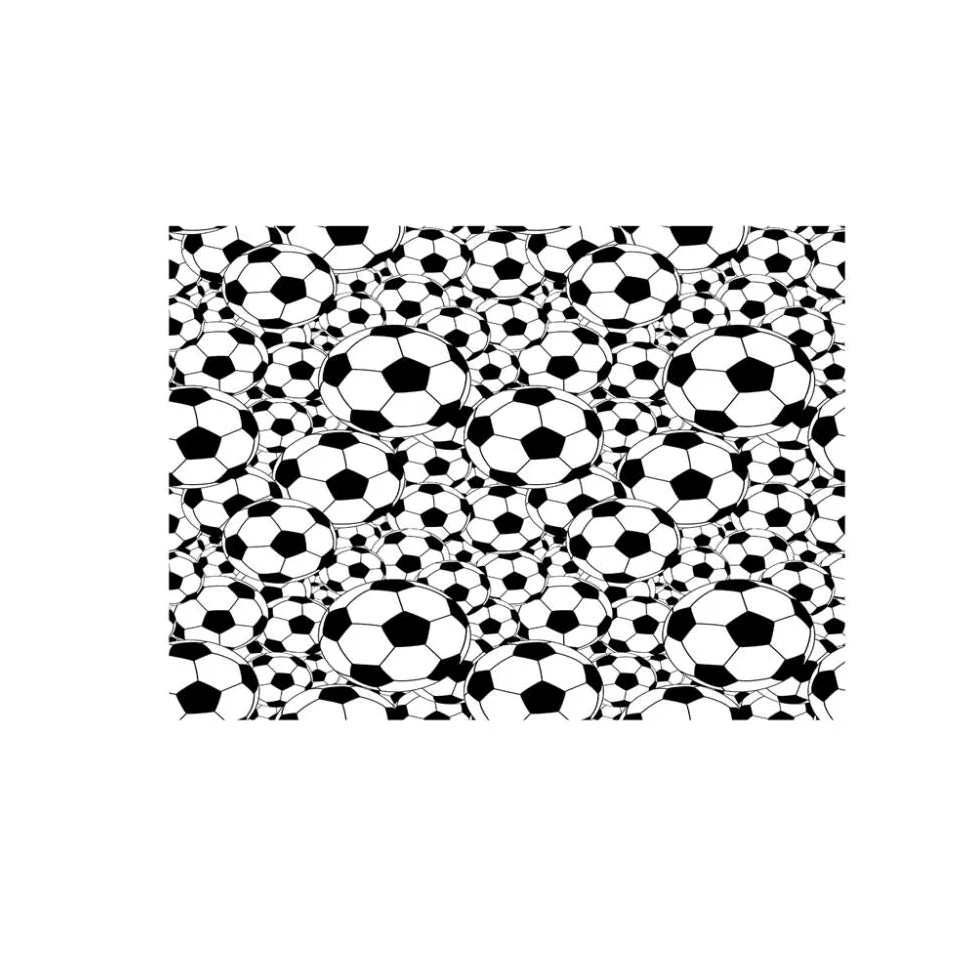 Adesivo da parete 3D da parete da calcio, per soggiorno, camera da letto, cameretta dei bambini, 300 cm x 210 cm