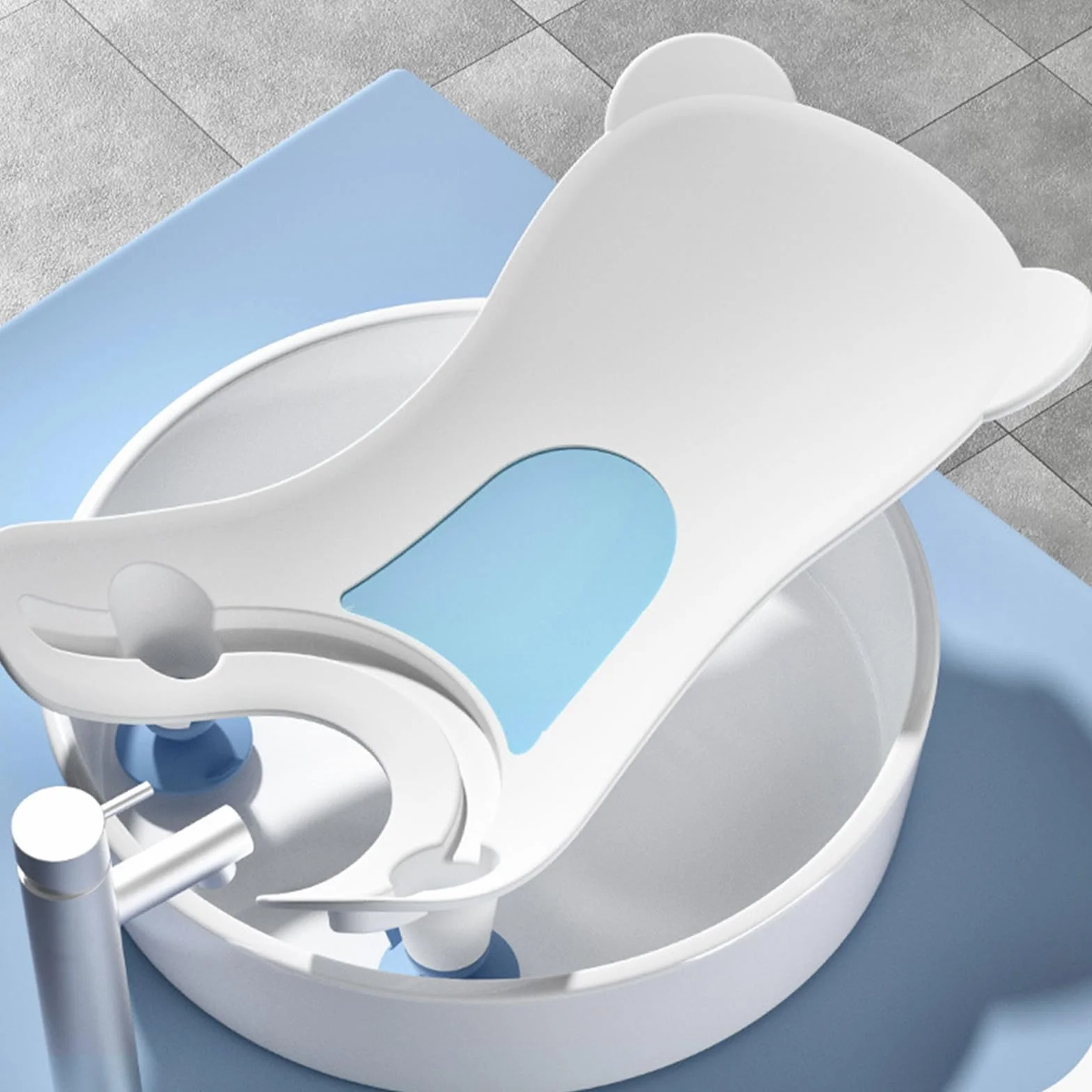 Portatile Neonato Bagno Rapido Bambino Glutei Strumento di Lavaggio per Contatore Lavandino Vasca Da