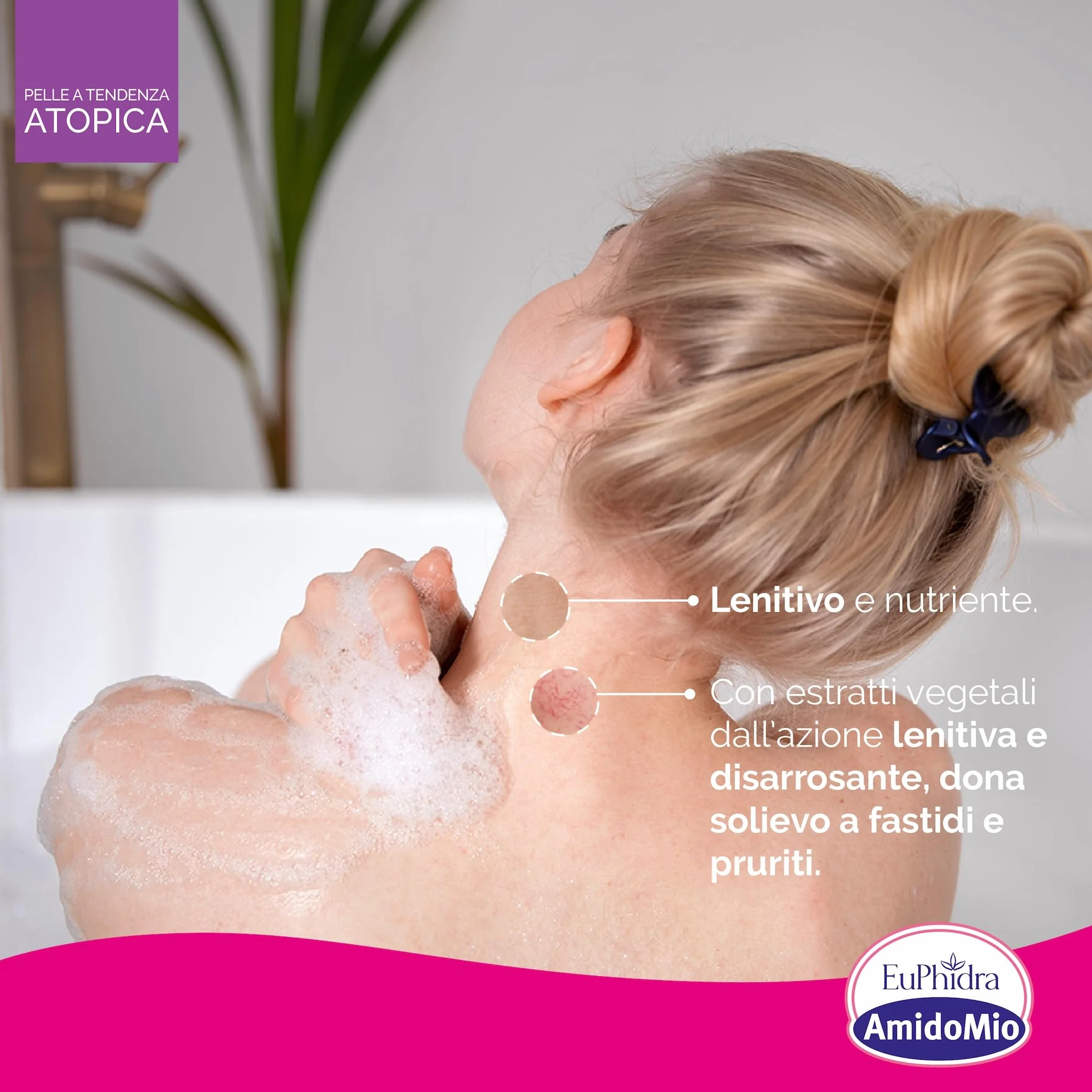 Euphidra - Euphidra AmidoMio Olio Bagno Detergente ai Lipidi 200ml - 905332779