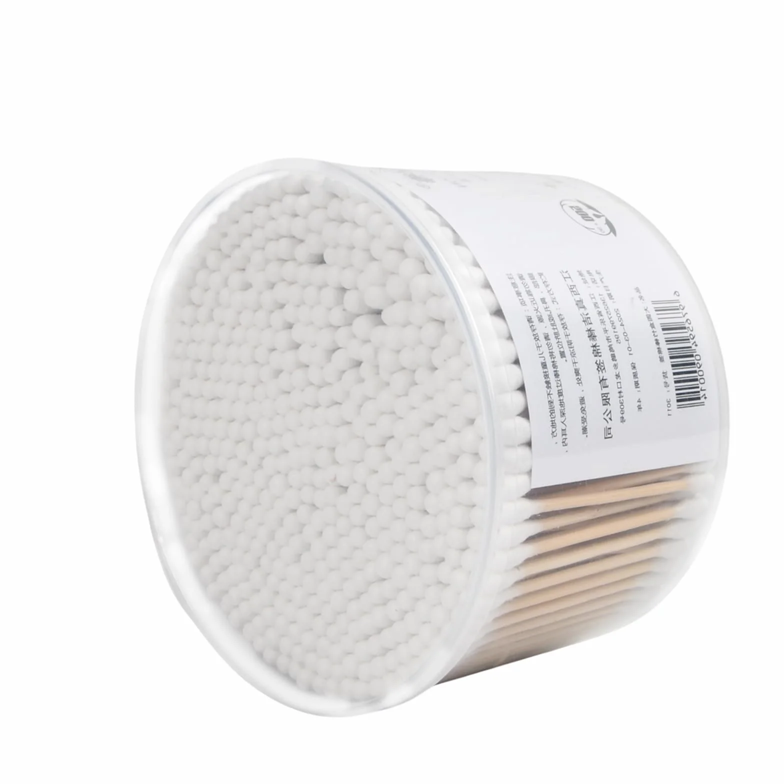 500 Pezzi Bastoncini di Ovatta, Bastoncini Cotonati, Cotton Fioc per Tamponi di Cotone, Cotton Fioc di Bambù, bastoncini di cotone di Bambù per la Cura delle Orecchie e Il Trucco