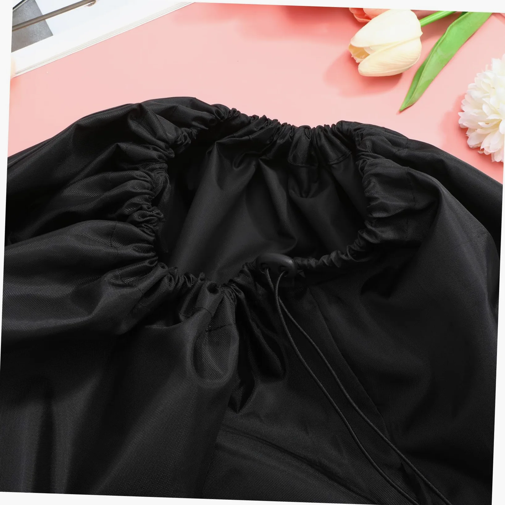 Alasum Borsa da Viaggio e Chiusura a Coulisse Bloccabile in Nylon Nero per Passeggino Doppia Tracolla per Comodo Stoccaggio and Viaggio in Aereo