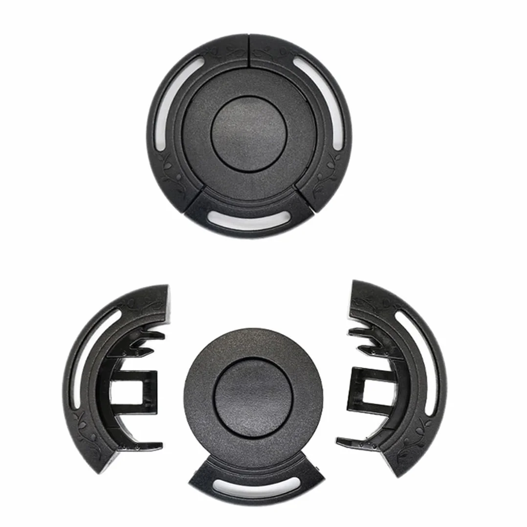 JEYORZY 1 Pcs Cinghia di Sicurezza in Plastica con Fibbie per Passeggino,Imbracatura di Sicurezza a 5 punti,Clip da 27 mm Cinture Passeggino Universali,Seggiolone Cintura Imbracatura,(Nessuna Cinghia)