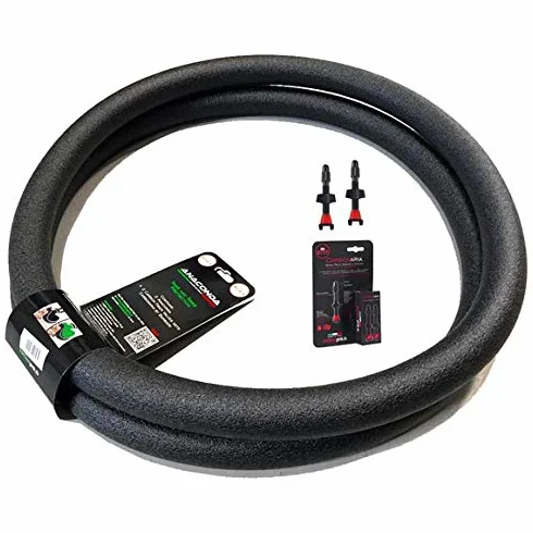 Barbieri Kit di Schiuma Protettiva per Pneumatici Tubeless Anaconda Gravel 700x32-45 Valvola in Carbonio