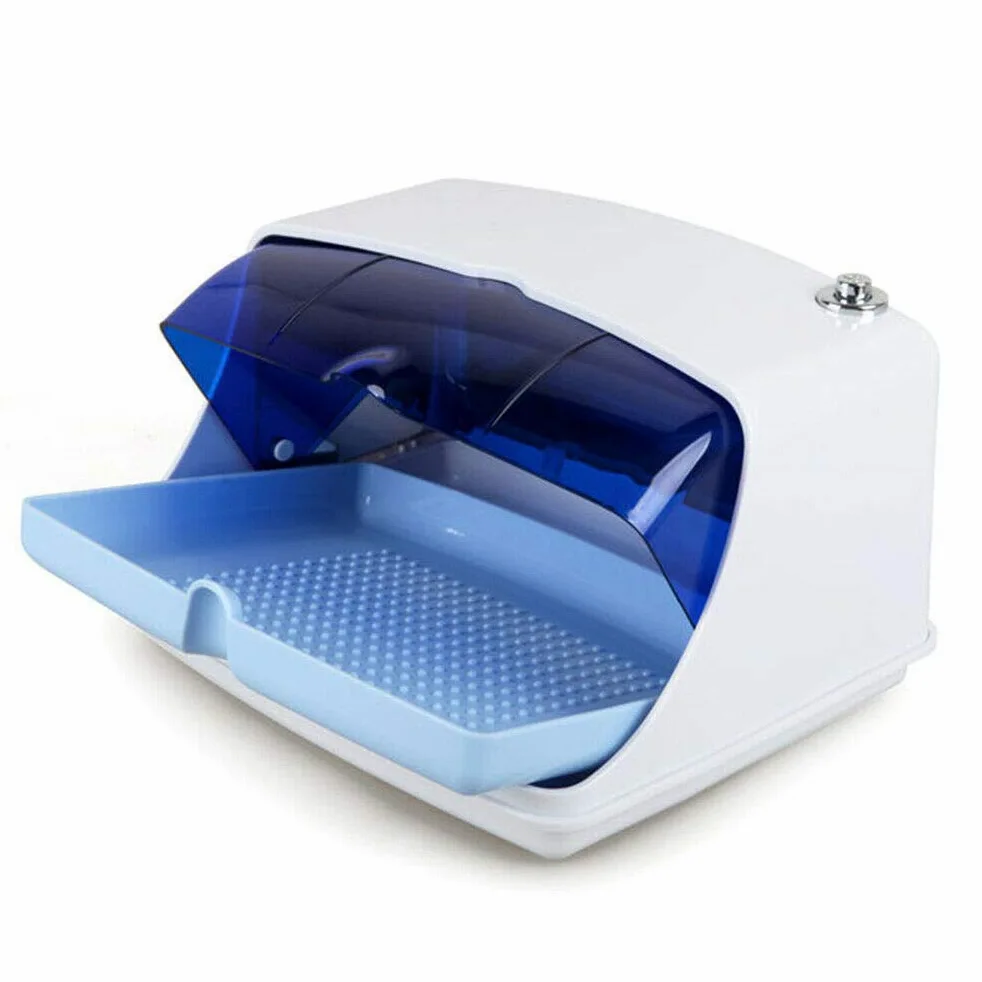 Scatola di disinfezione UV da 5 W, sterilizzatore ad aria calda, disinfettante, cosmetico, per la cura dei piedi, sterilizzatore, scatola 220 V, per disinfezione, studio delle unghie, cura dei piedi,