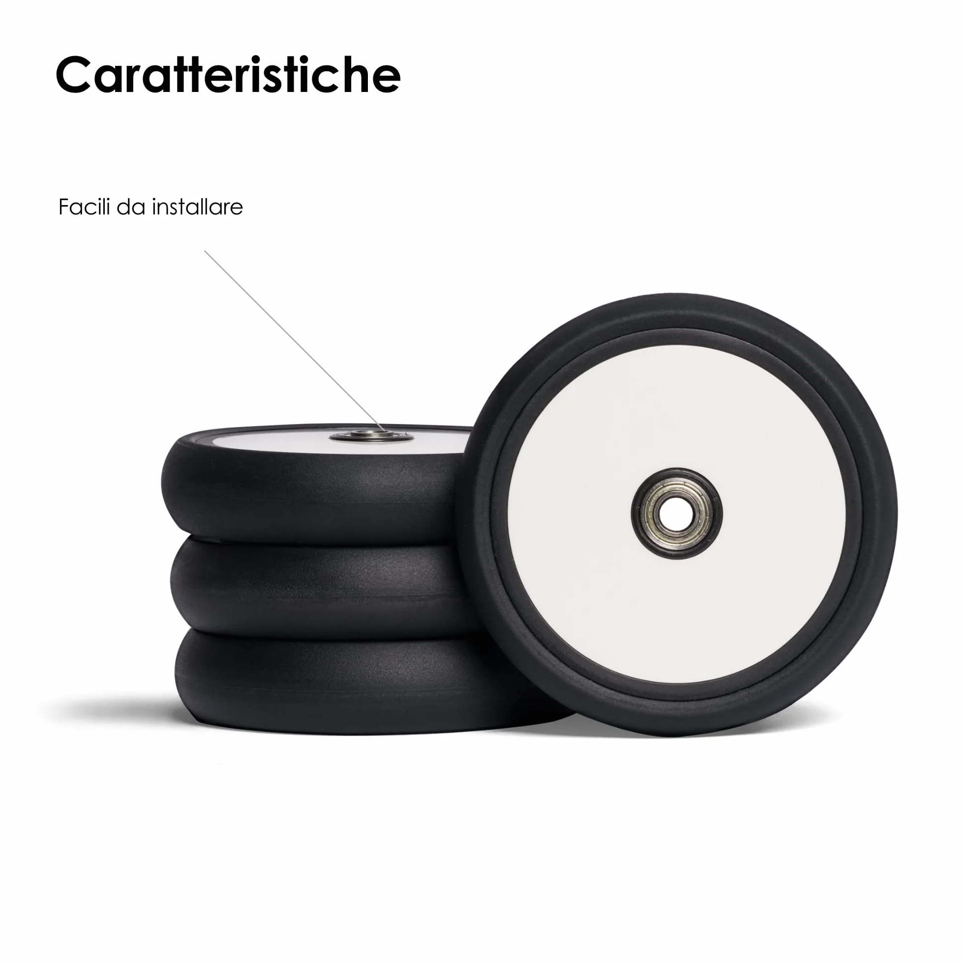 Kit ruote YOYO BABYZEN - Quattro ruote di ricambio per il passeggino