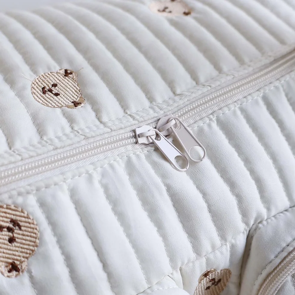 Borsa per pannolini, borsa a tracolla per mamma, leggera, trapuntata, grande, multifunzionale, da viaggio, per maternità e cambio del bambino, per ospedale e fine settimana