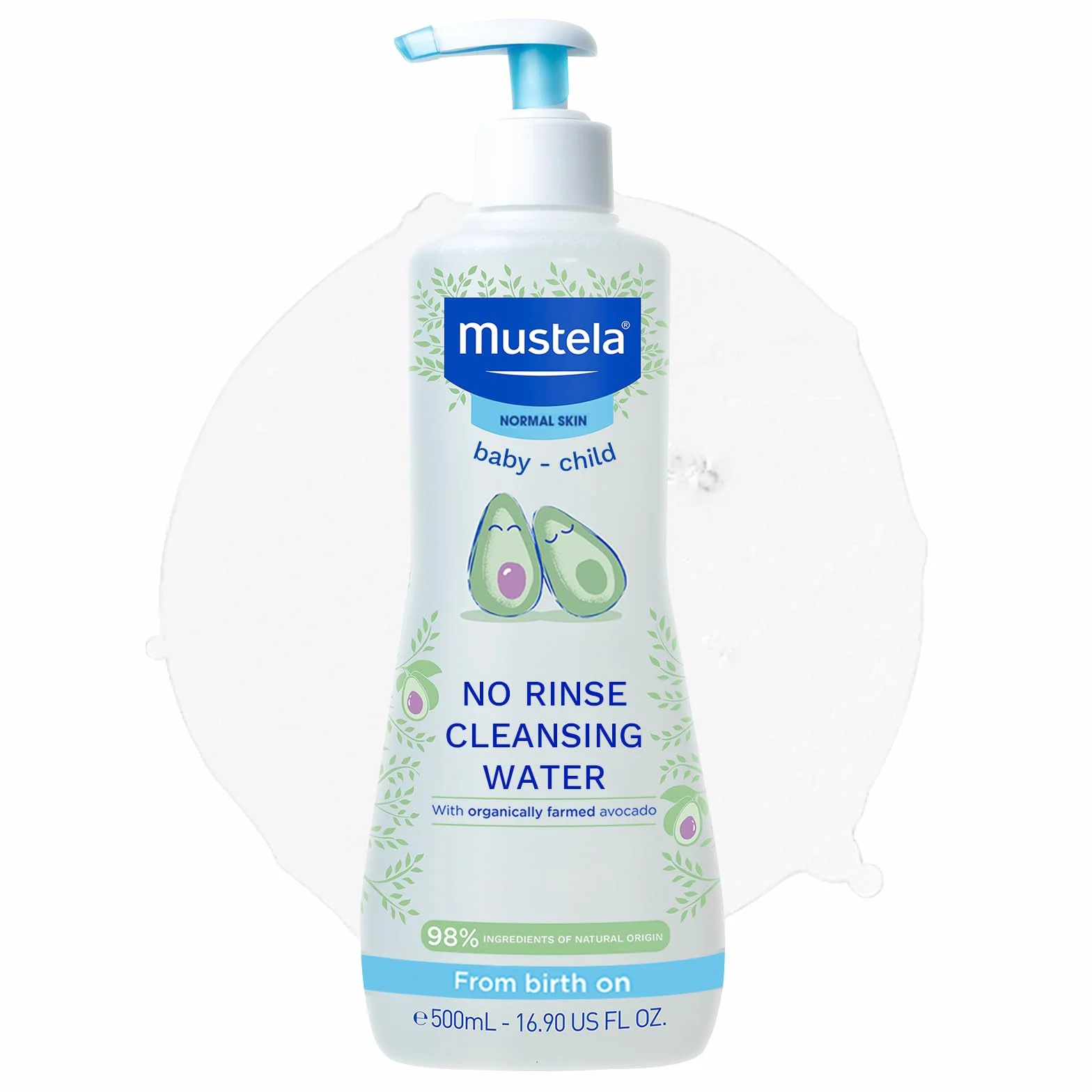 Mustela No Rinse Cleansing Water 500 Ml