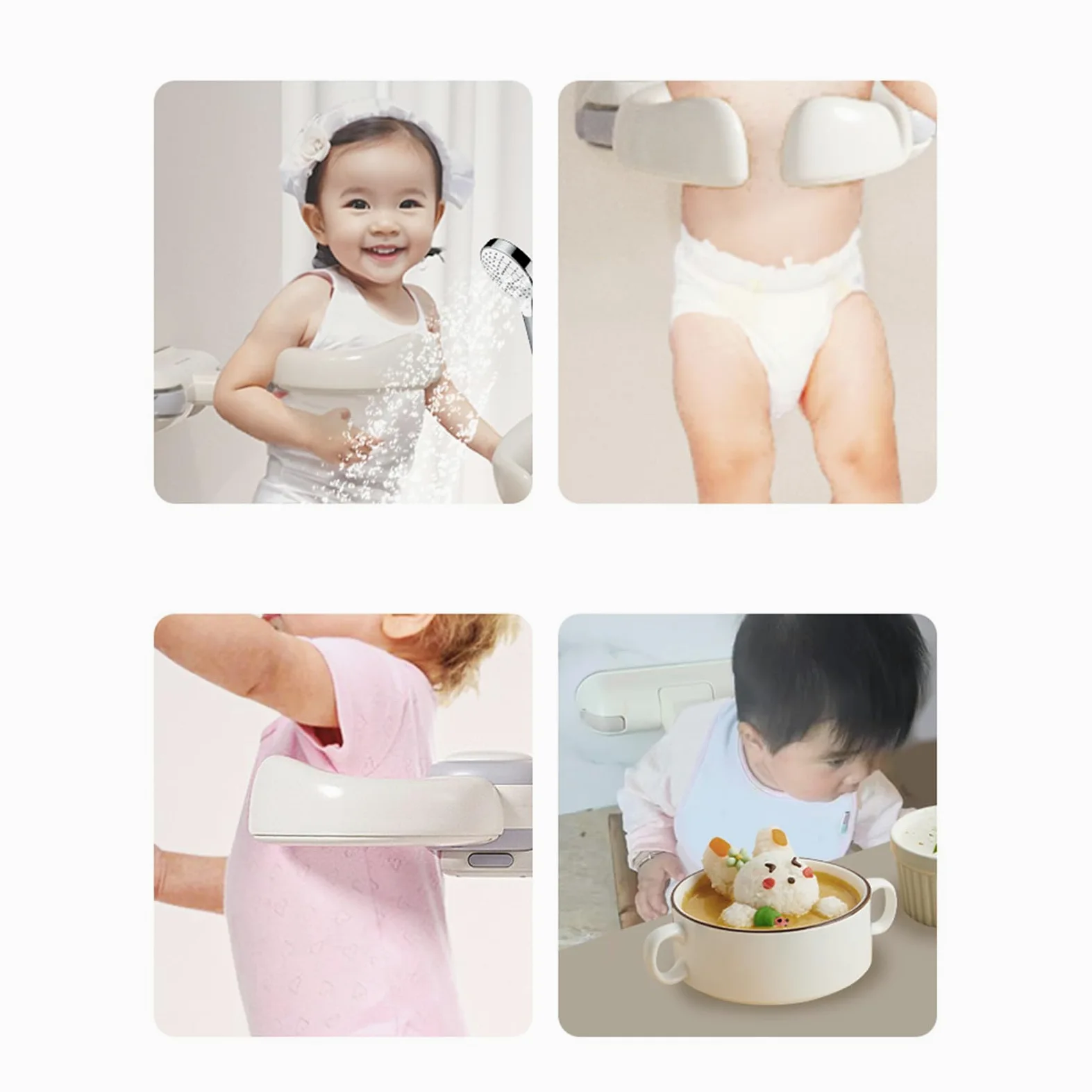 Supporto Per Bagnetto Supporto da Parete per Bambini Piccoli | Accessorio Vasca Bagno Bambini Unisex Oltre 6