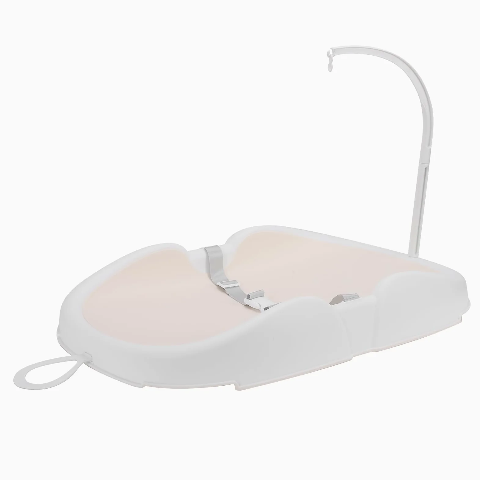 Sxhlseller Fasciatoio per Pannolini Stazione Infantile Innovativa e per il Bagnetto dei Neonati Ideale per Genitori Impegnati e Viaggi 28,74x16,14 Pollici (Beige)