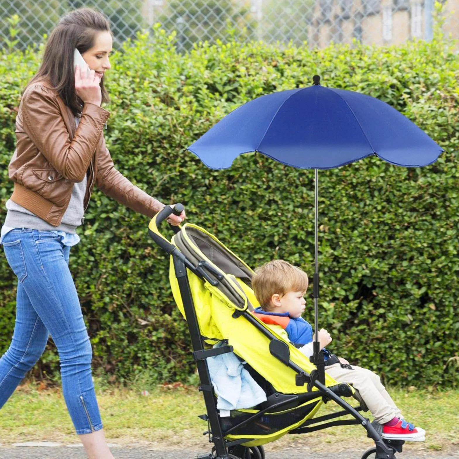 Ombrellino Per Passeggino | Ombrellino Per Passeggino Per Bambini, Protezione UV, Ombrellone Per Passeggino, Ombrellone Per Passeggino, Ombrellone Per Protezione Solare, Con Morsetto Regolabile