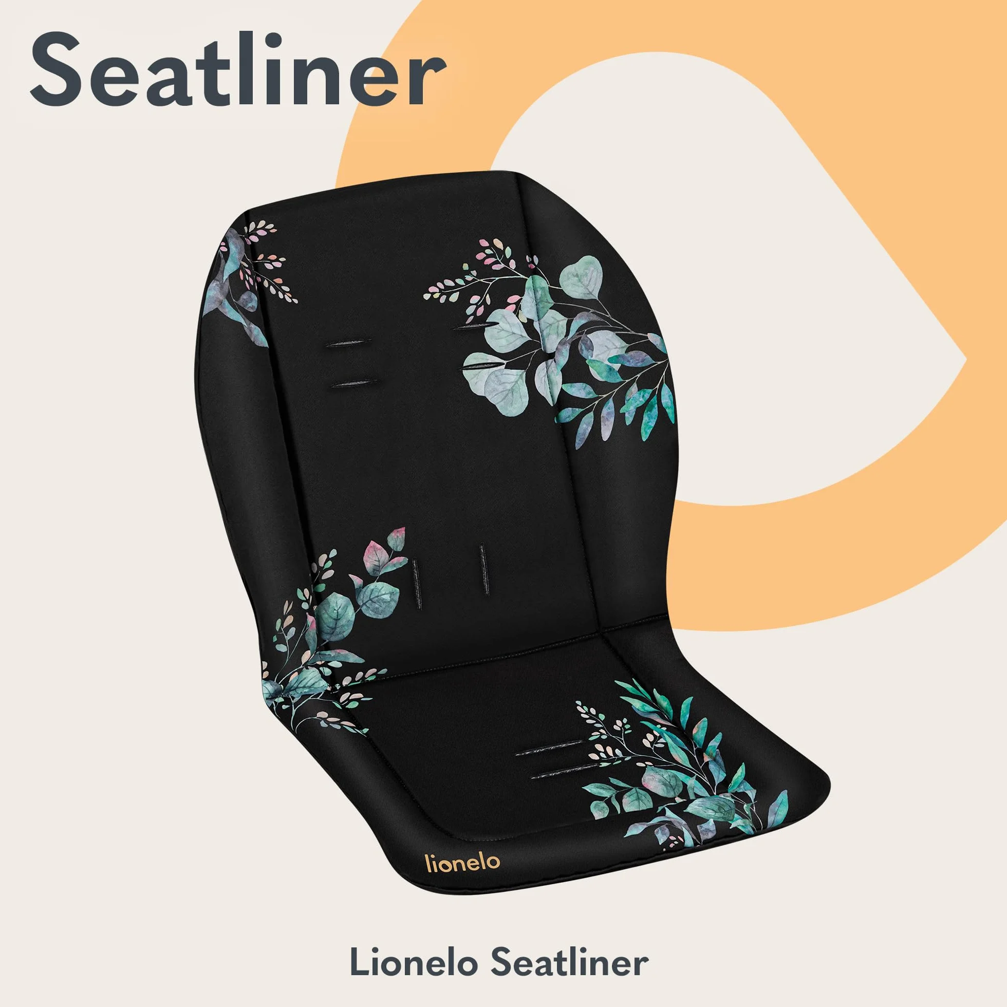 lionelo SEATLINER Materassino universale copriseduta per passeggino, materiale impermeabile double-face, compatibile con la maggior parte dei passeggini, copriseduta morbido per passeggino