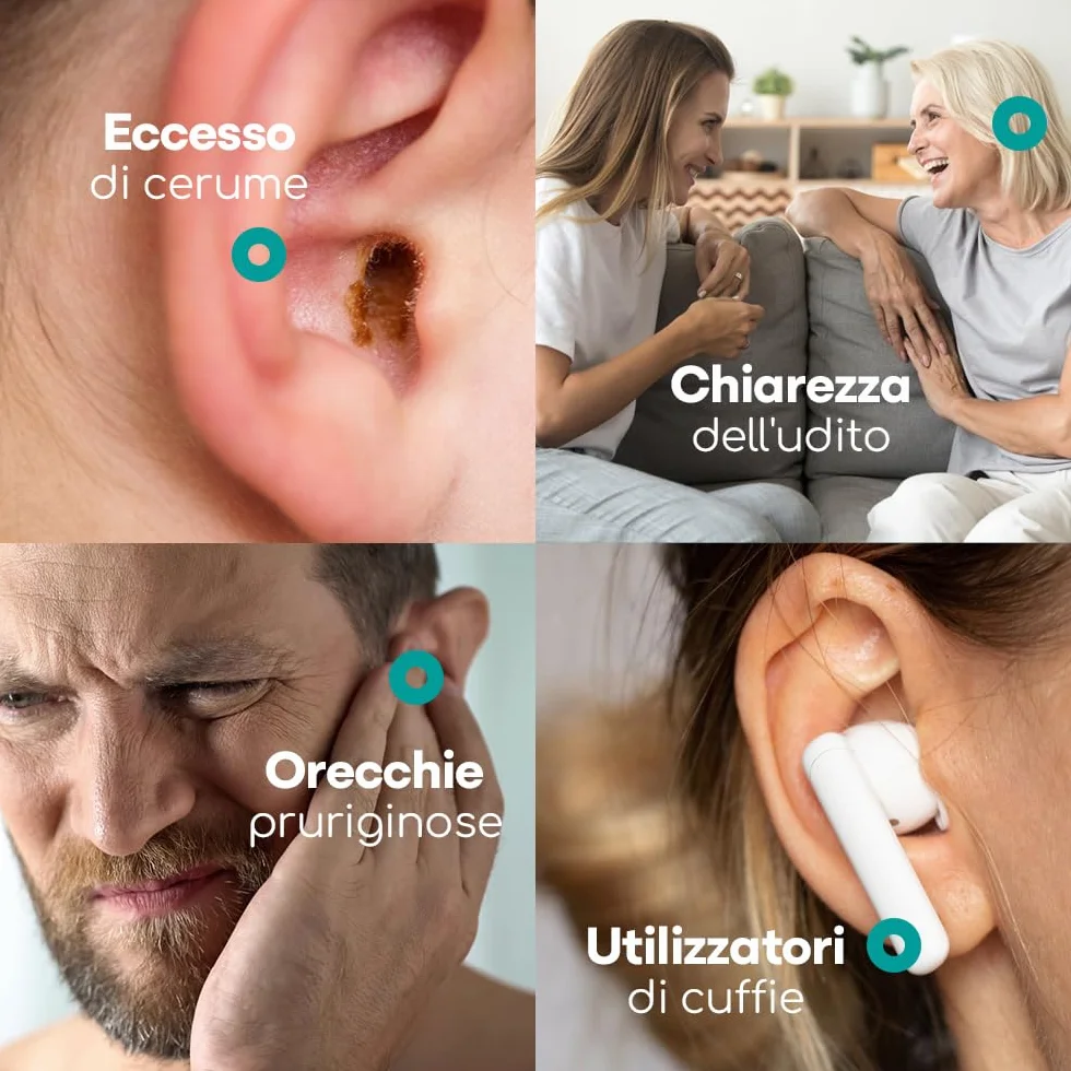 Medi Grade Gocce Auricolari all’Olio Oliva 100% Puro per Pulizia Orecchie – Olio per Rimozione Tappi di Cerume in Boccetta da 10 ml – Ammorbidisce e Rimuove i Tappi Orecchie – Sollievo Rapido