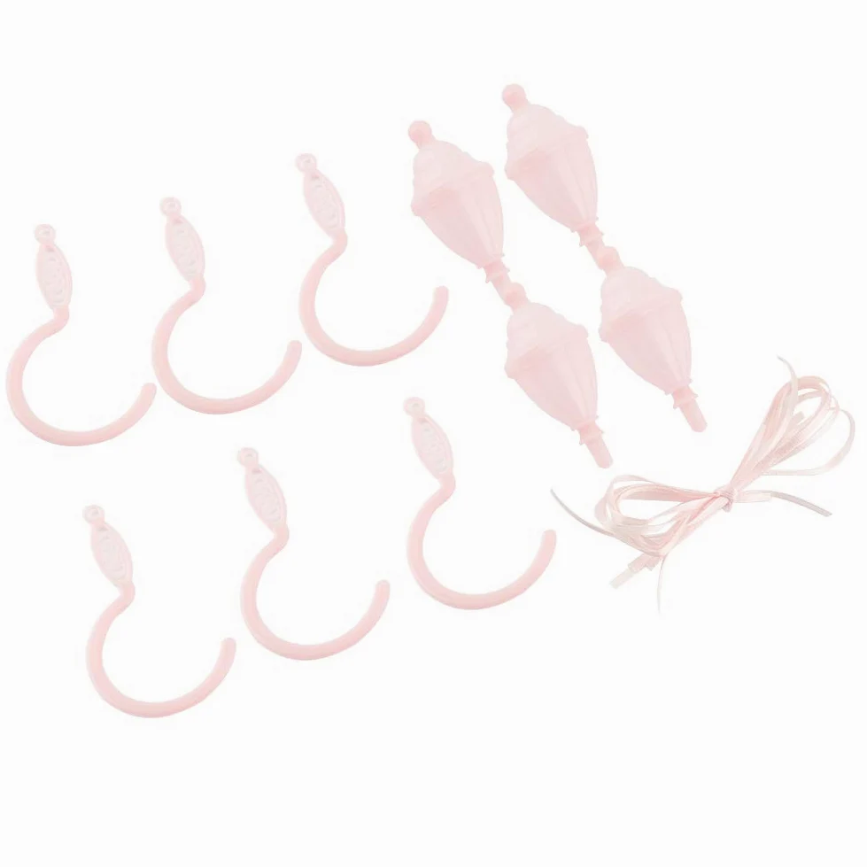 EBTOOLS Zanzariera Letto, Zanzariera Baldacchino Pieghevole Universale in Pizzo Principessa per Letto Matrimoniale, 120x200x200cm, Rosa