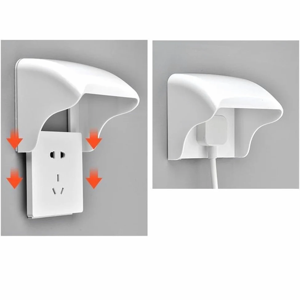 Coperture impermeabili per prese elettriche, Copertura di protezione for interruttore esterno da 12 pezzi(Grey 12pcs)