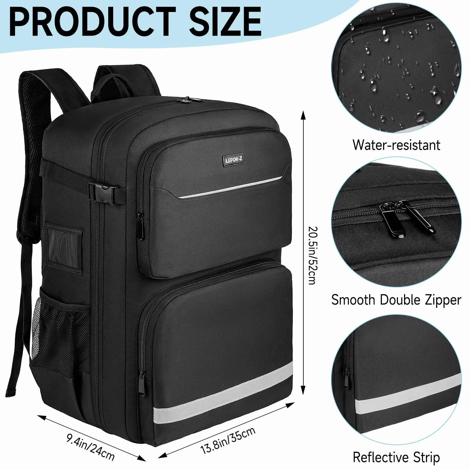 Borsa da viaggio per passeggino, zaino imbottito compatibile con passeggino Gb Pockit/GB Pockit+ All City/GB Pockit Air All Terrain/Cybex Libelle 2, borsa portaoggetti per accessori per passeggino di