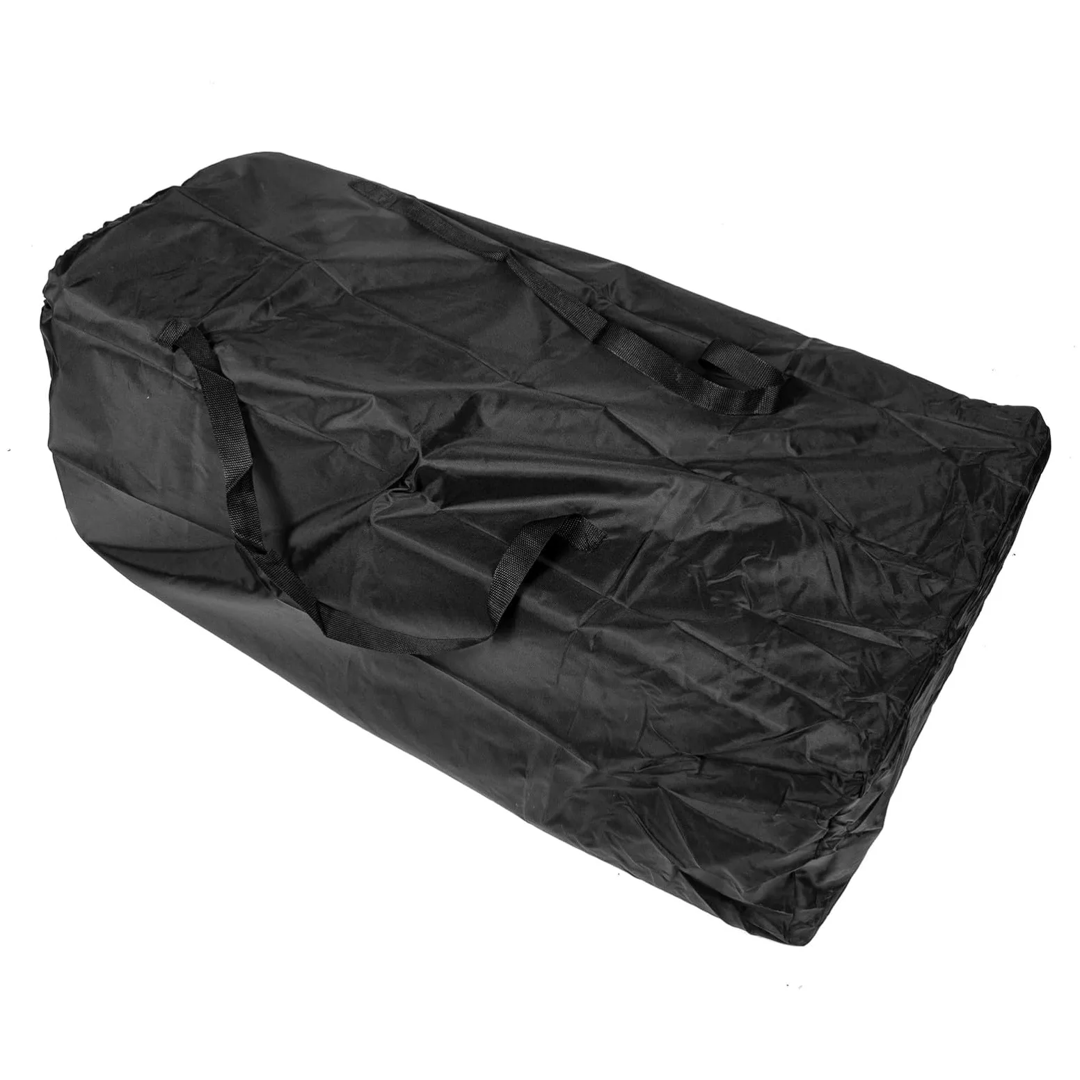 POPETPOP Borsa Chiusura a Coulisse Bloccabile Nero per Passeggino in Nylon da Viaggio e Doppia Tracolla e Controllo al Gate per Viaggio in Aereo