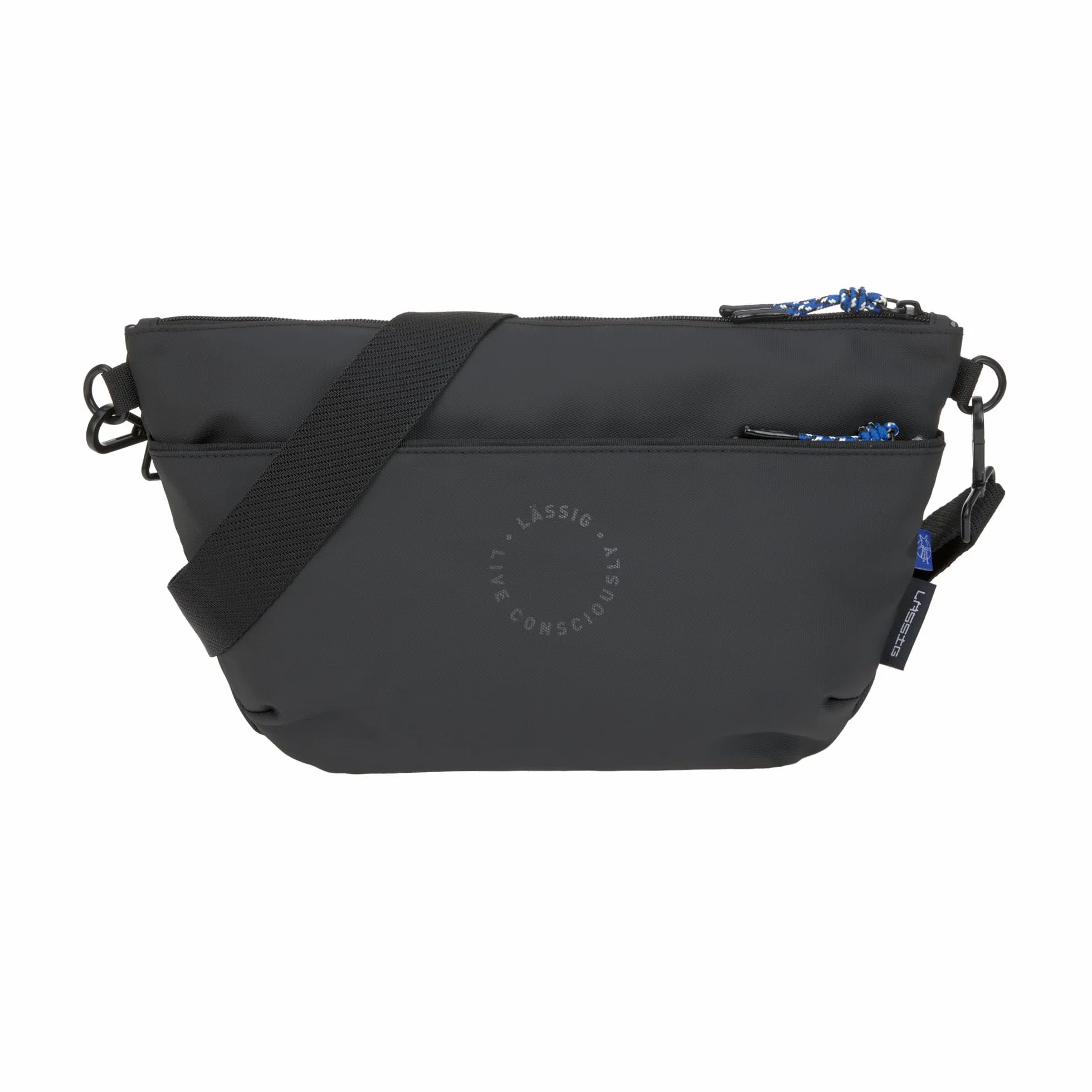 LÄSSIG Organizzatore per carrozzina da bambino borsa a tracolla borsa per carrozzina con attacco per carrozzina/Buggy Bum Bag black