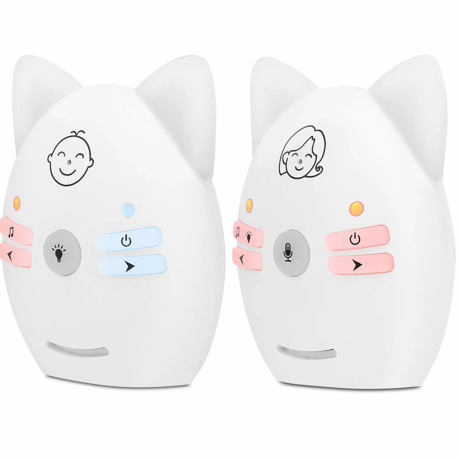 Baby Monitor, monitor telecamera di sicurezza con luce notturna, digitale per piccolo animale domestico (monitor di lingua)