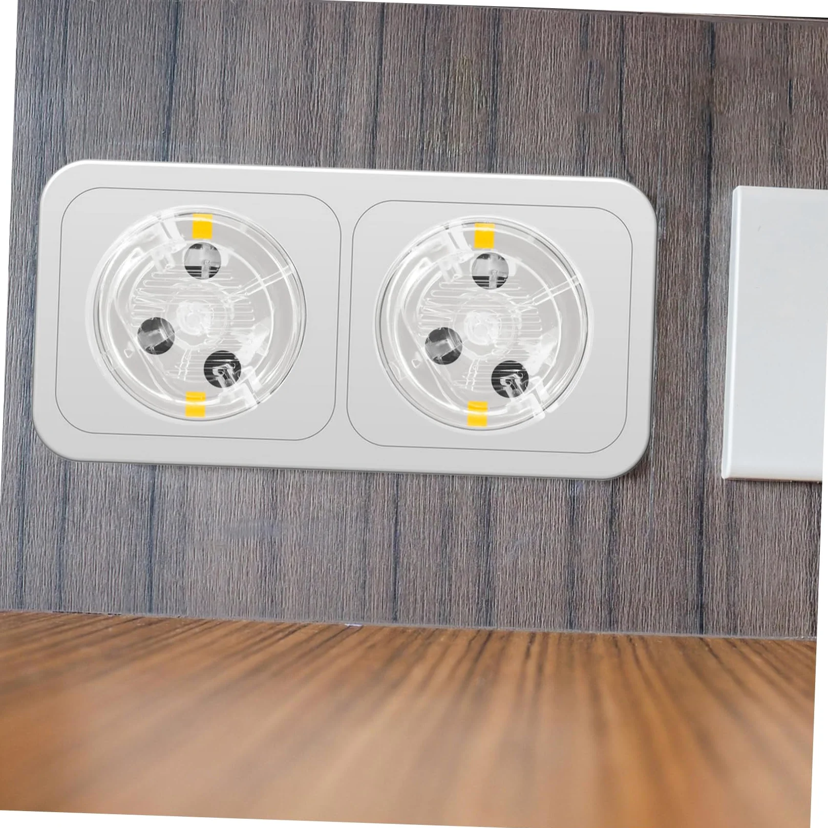 Hemobllo 4sets Copriprese Elettriche Per Trasparenti Due Facili Installare e Resistenti Protezione Elettrici Per