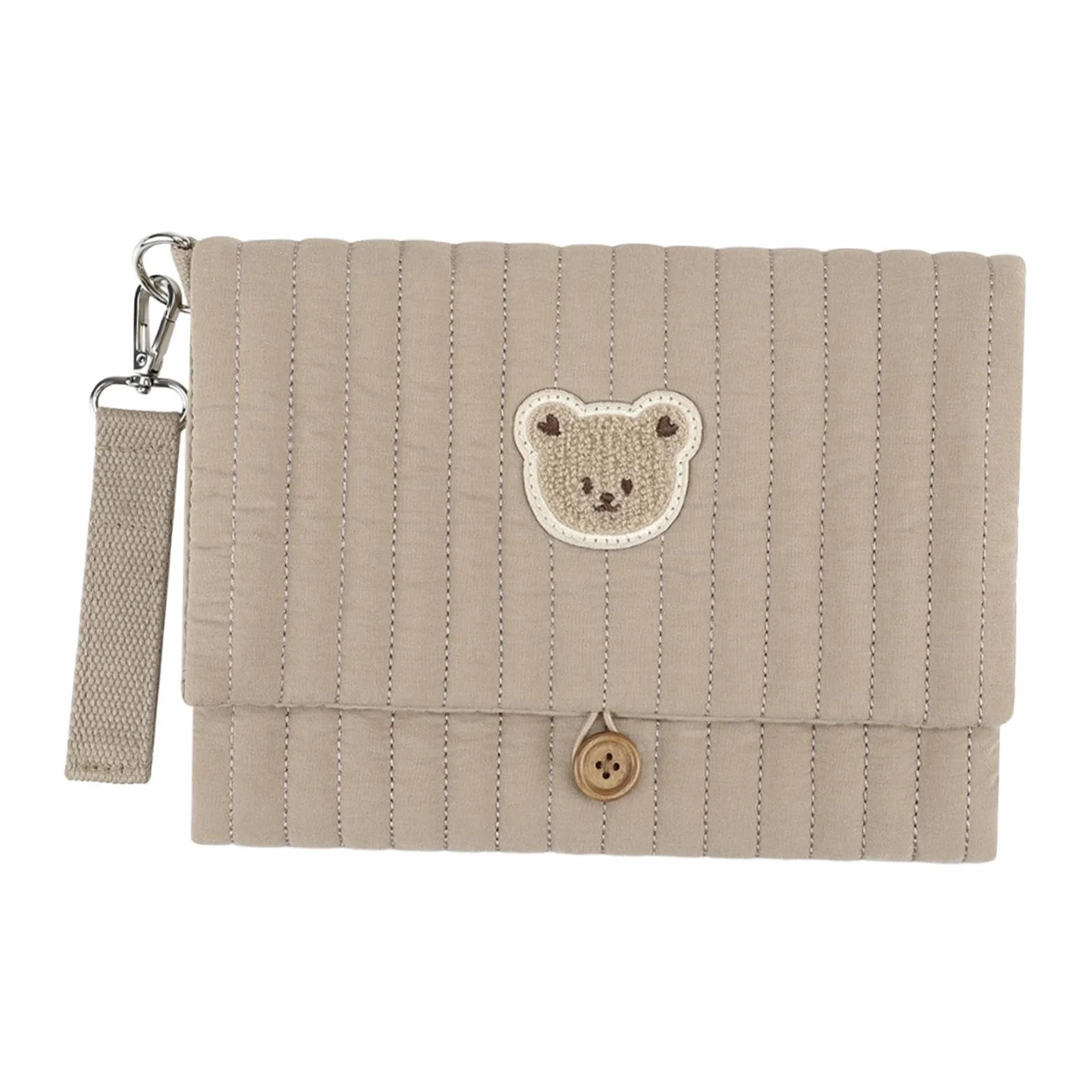 MagiDeal Borsa Porta Pannolini in Tessuto per Neonati, Organizer per Pannolini, Multifunzionale per Neonati, per Esterni, Visite, Asilo Nido e, Marrone
