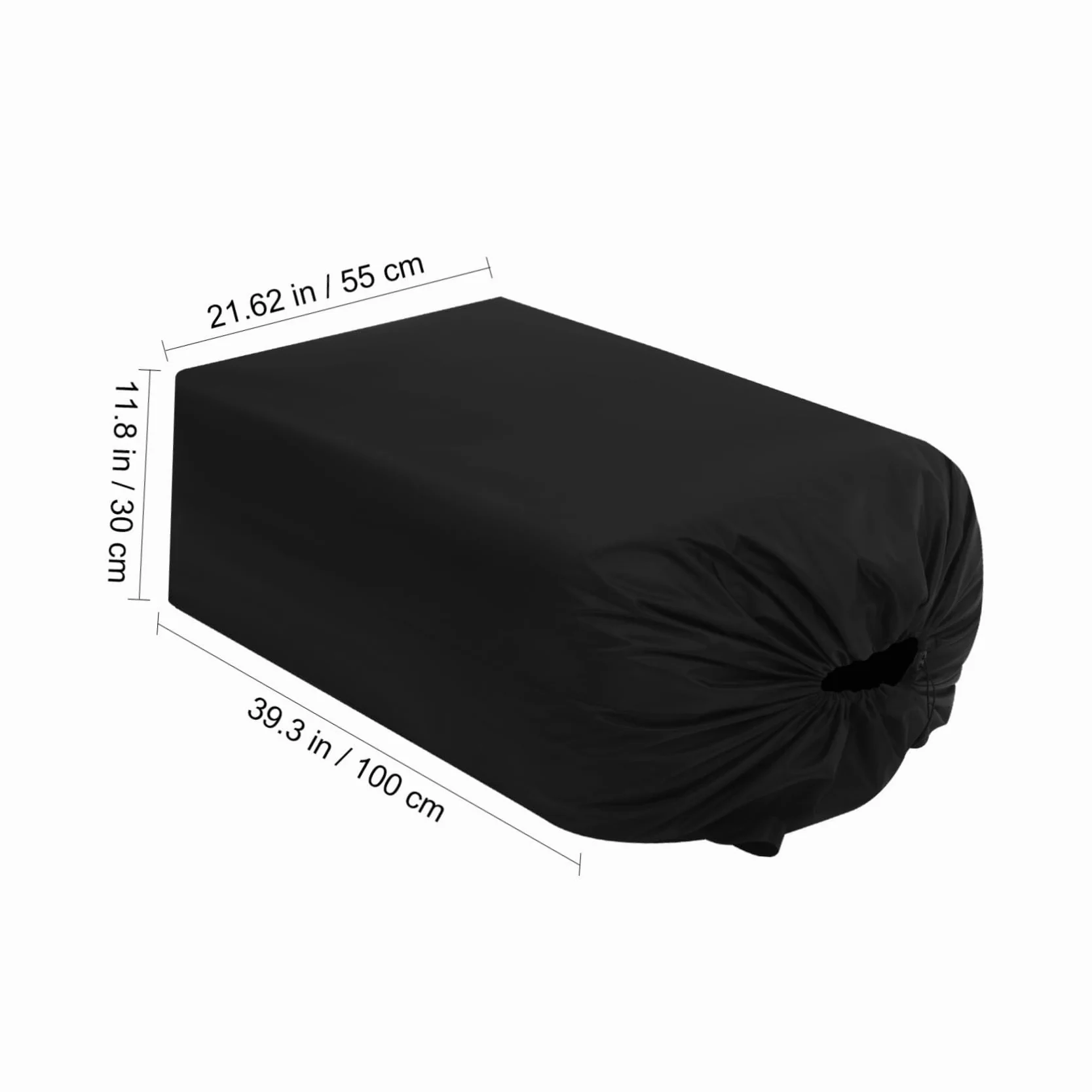 Alasum Borsa da Viaggio e Chiusura a Coulisse Bloccabile in Nylon Nero per Passeggino Doppia Tracolla per Comodo Stoccaggio and Viaggio in Aereo
