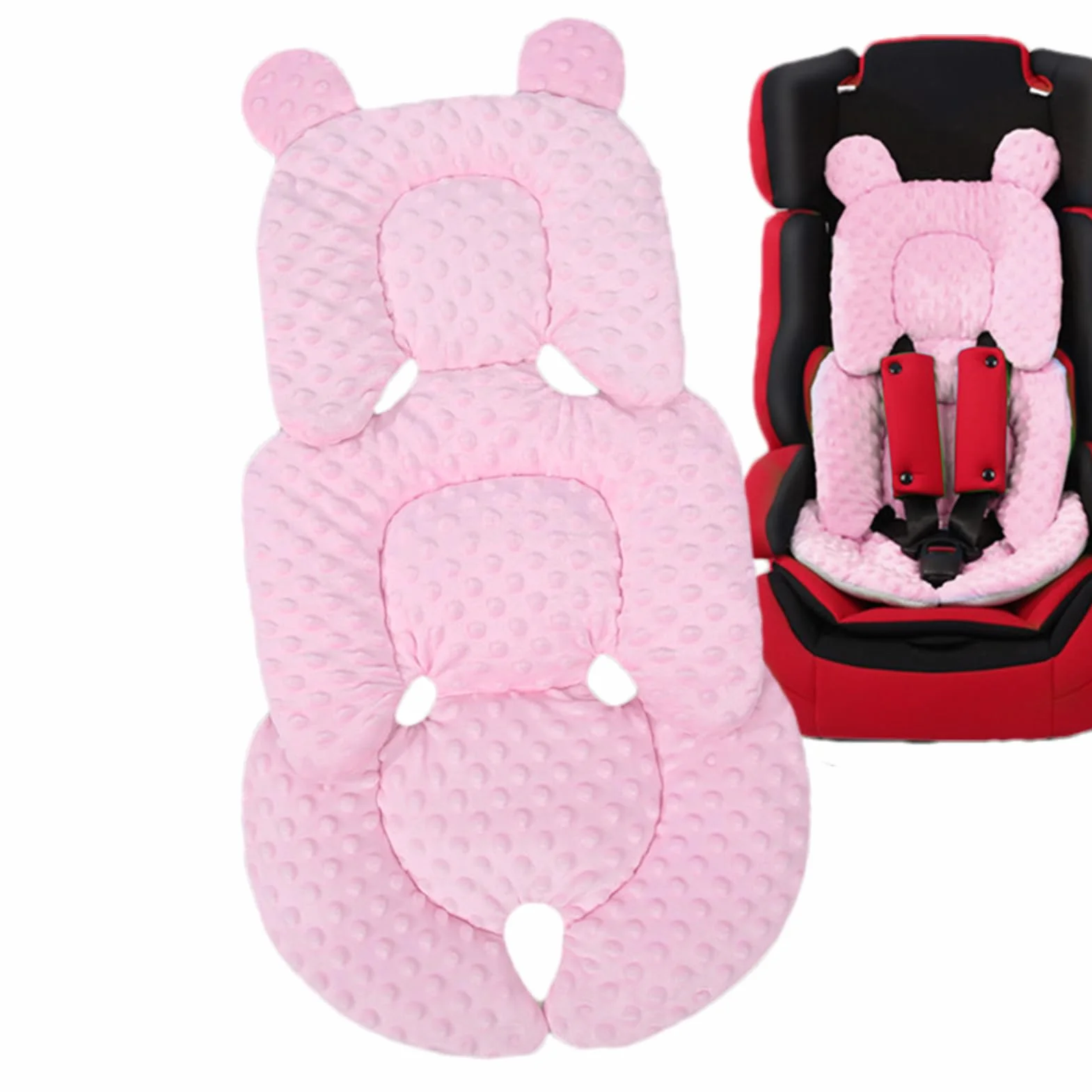 Materassino Universale Per Passeggino - Materassino Reversibile Per Passeggino, Traspirante Fodera Per Passeggino In 100% Cotone, Cuscino Bifacciale Per Seggiolino Auto E Passeggino Per L'estate