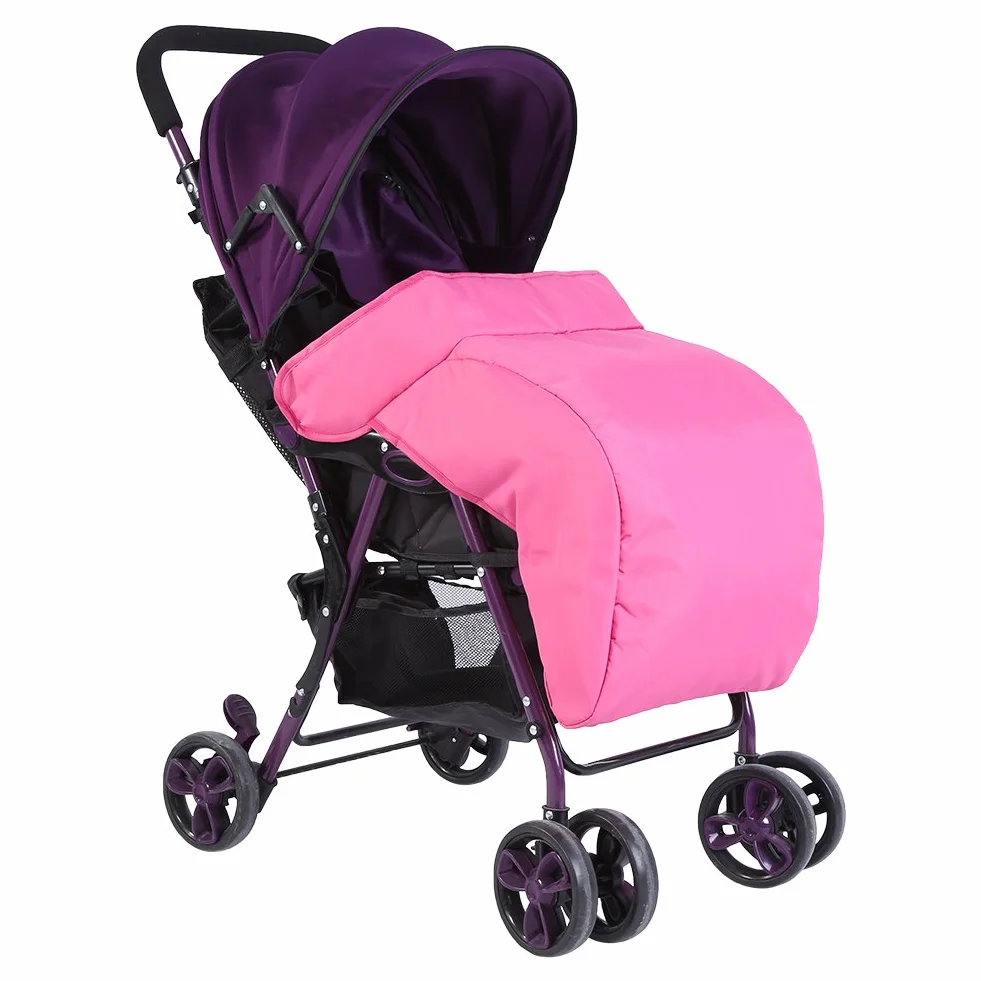 Impermeabile Universale Bambino per Passeggino e Carrozzina, Coperta Antivento Calda Anti-calci, Nido Dormiente Ideale per Neonato, Rosa