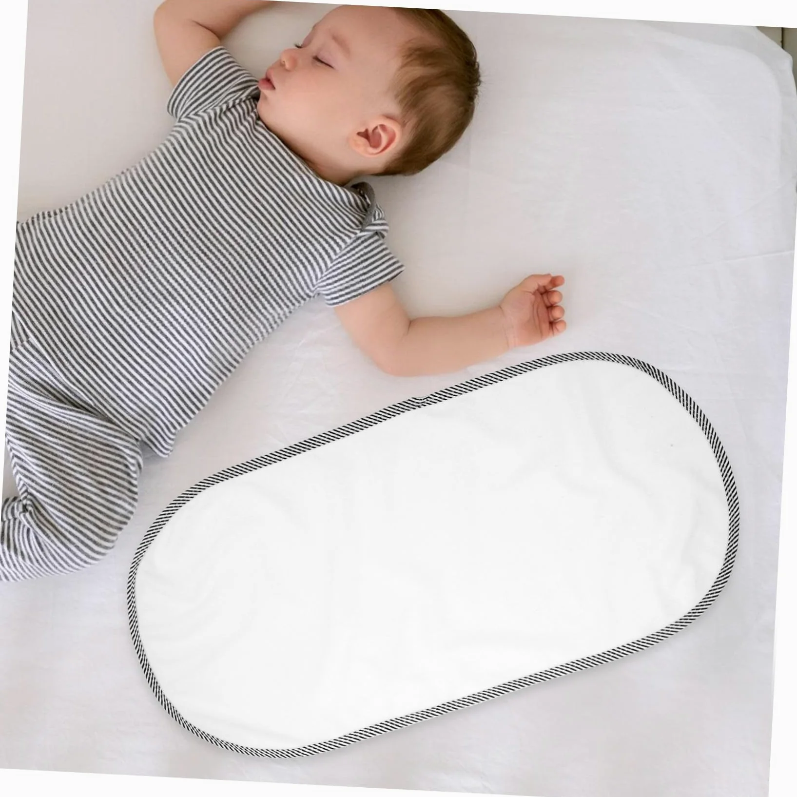 BESPORTBLE 6pezzi Fasciatoio Portatile Per Fasciatoio Lavabile Pieghevile Per Piccoli Tappetino Per Cambio Pannolini