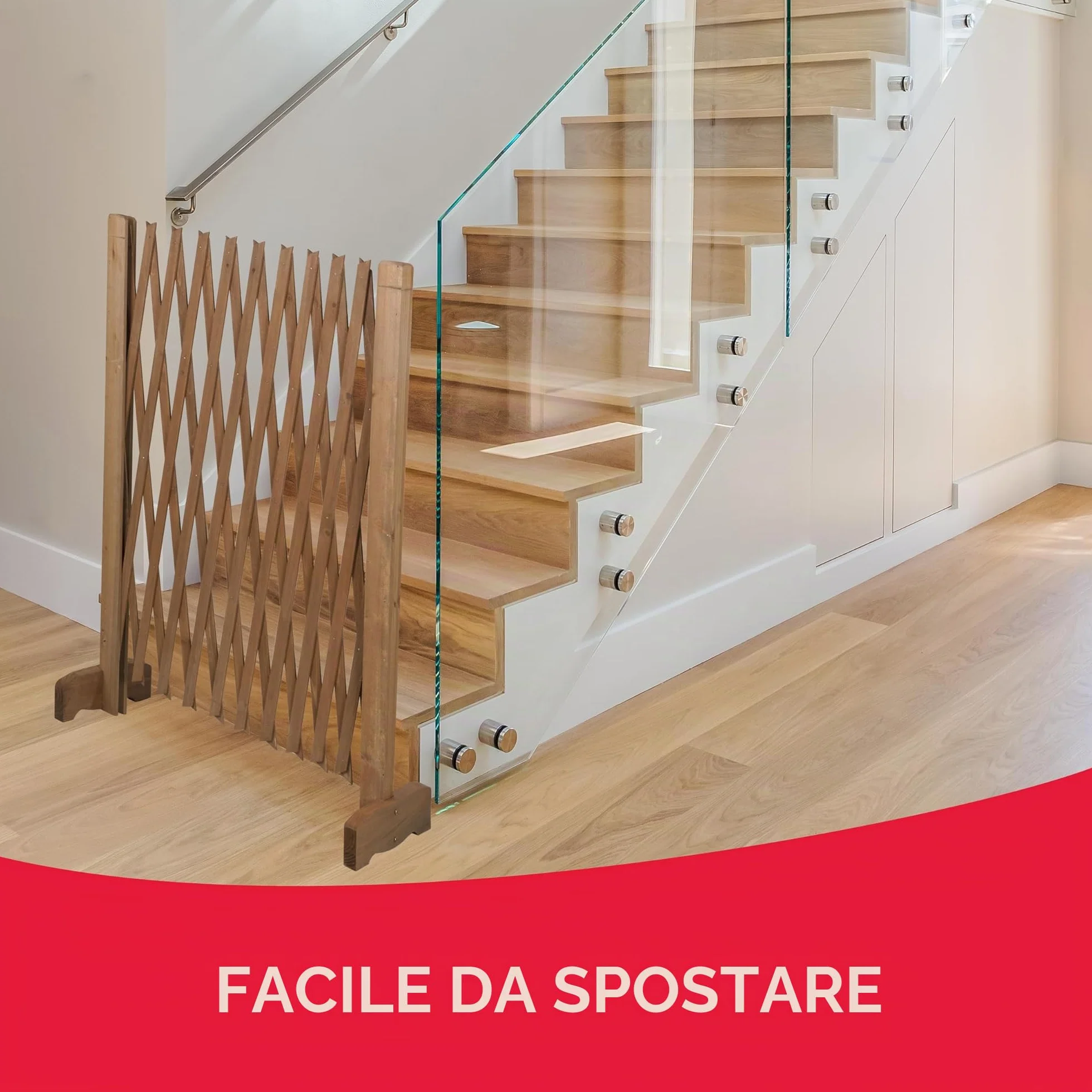 MaxxPro cancelletto di sicurezza retrattile 30-117 cm 90 cm