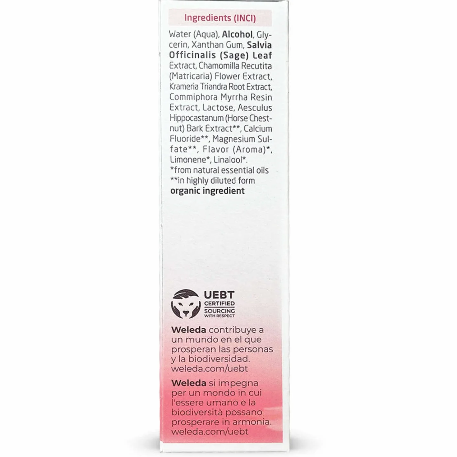 Weleda Mummy Bag, comoda borsa passeggino con kit completo di prodotti cosmetici per la protezione della pelle di neonati e bambini, a base di calendula bio certificata