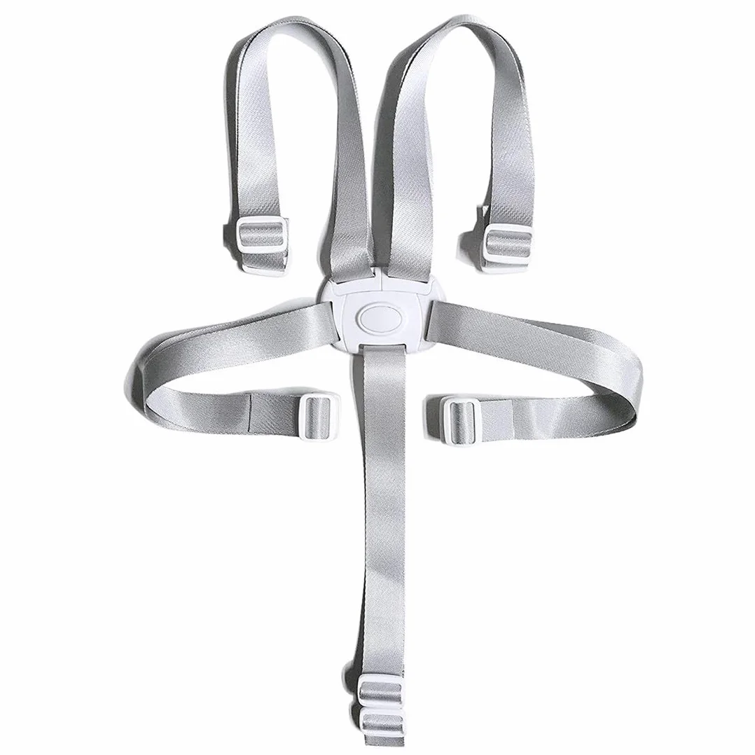 USTNIR 1Pcs Cinture Universali per Seggiolone Cinghie per Seggiolone a 5 Punti, Regolabile Cintura di Sicurezza per Bambini per Seggiolino Cinghie Passeggini per Bambini