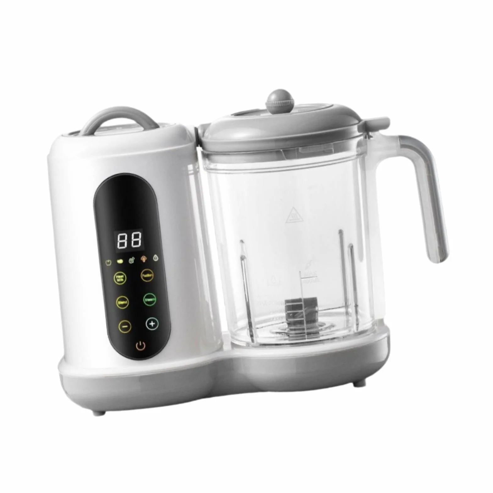perfk Baby Food Maker Baby Food Puree Maker Robusto e leggero Cibo Robot da cucina per neonati Vaporizzatore per neonati