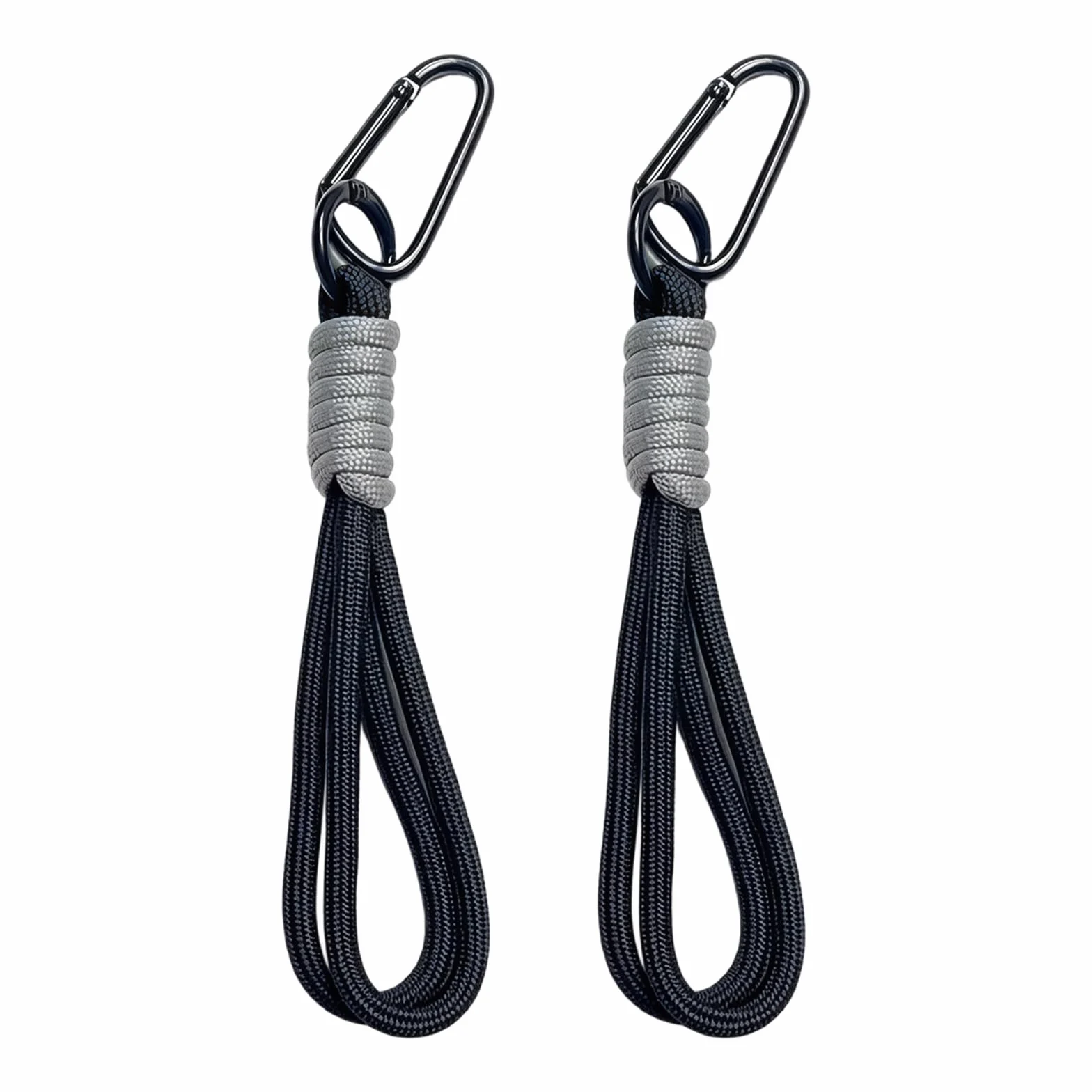 2 Ganci Passeggino Nero, Supporto Borsa Universale per Passeggino, Carrozzina & Sedia a Rotelle