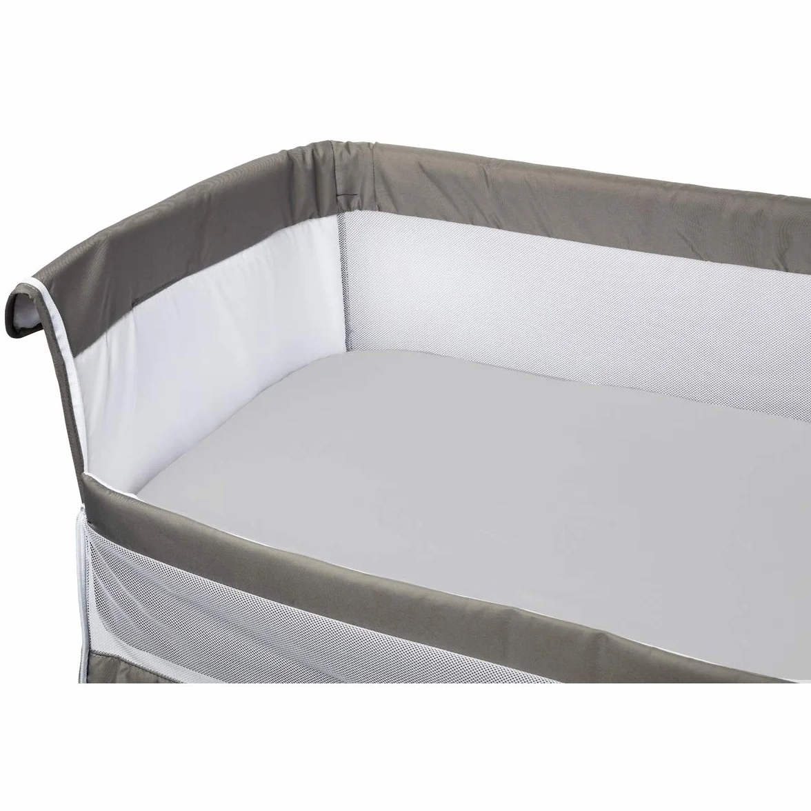 babyCalin Bio - Set di 2 lenzuola con angoli per lettino biologico 83x50 cm