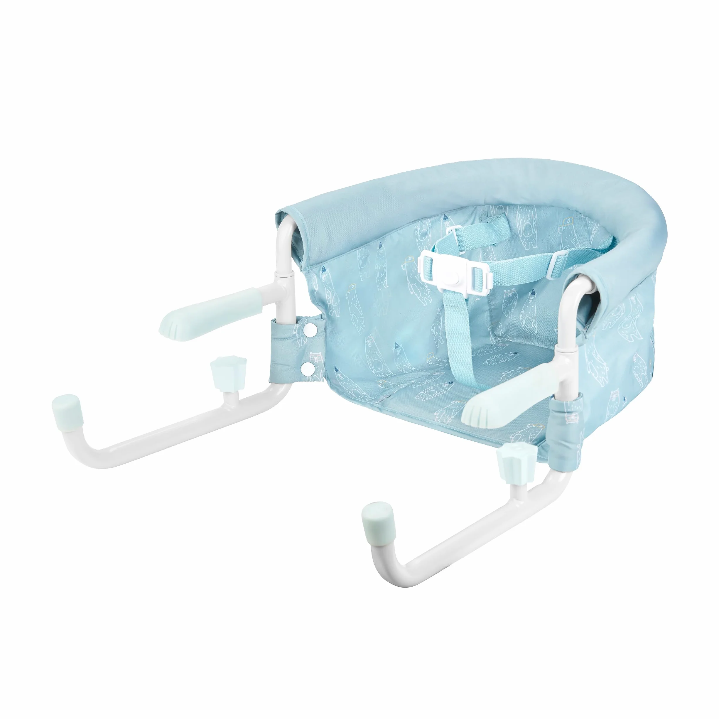 Badabulle seggiolino da tavolo per bambino con cintura a 3 punti, confortevole, chiusura ultra compatta per portarlo ovunque, da 6 a 36 mesi o 15 kg