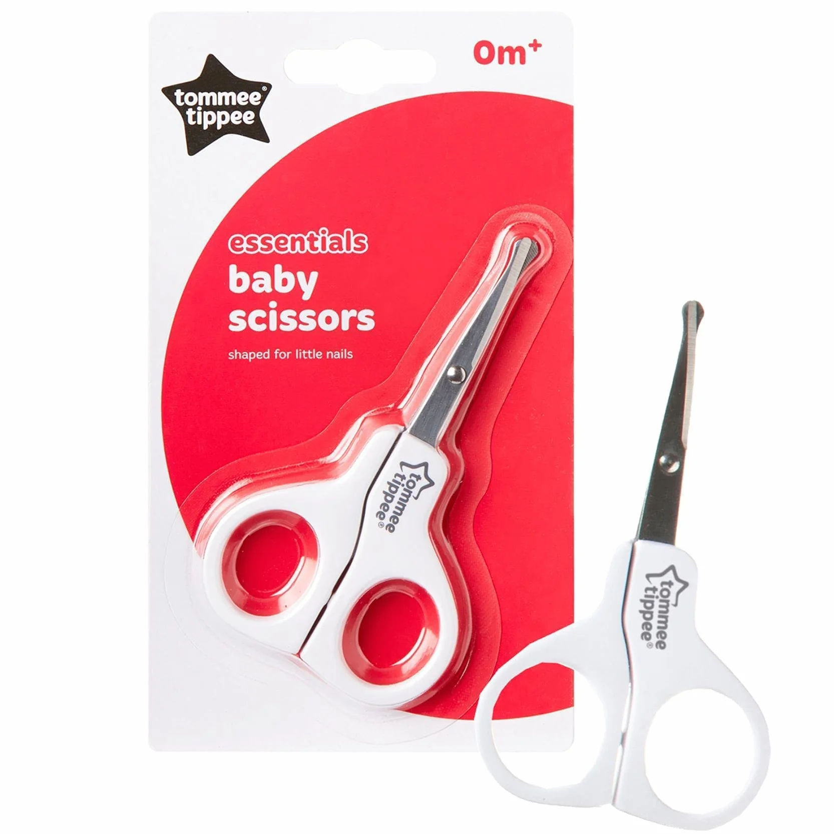 Tommee Tippee Essentials Baby Scissors 0m+