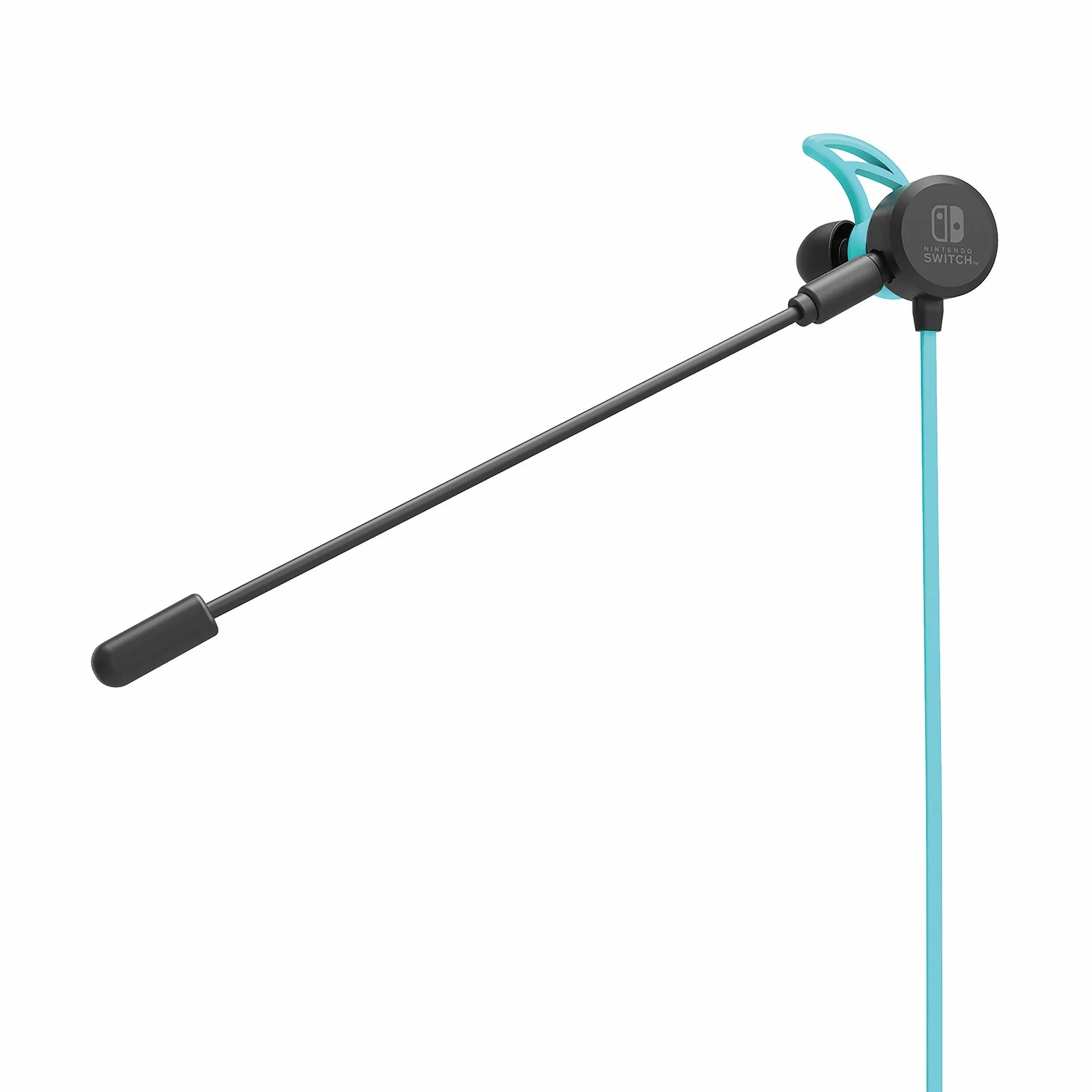 Hori Auricolari da Gioco In-Ear con Microfono E Adattatore per la Chat Vocale - Ufficiale Nintendo - Nintendo Switch