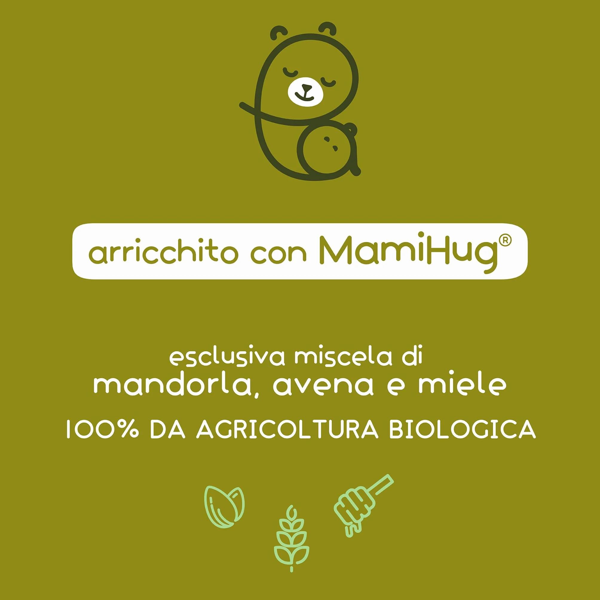 Mamila Set Completo per la Cura del Bambino, 7 Prodotti Essenziali MamiHug, Include Shampoo, Bagnetto, Detergente, Pasta Protettiva, Crema Idratante, Polvere d'Amido, Olio Emolliente