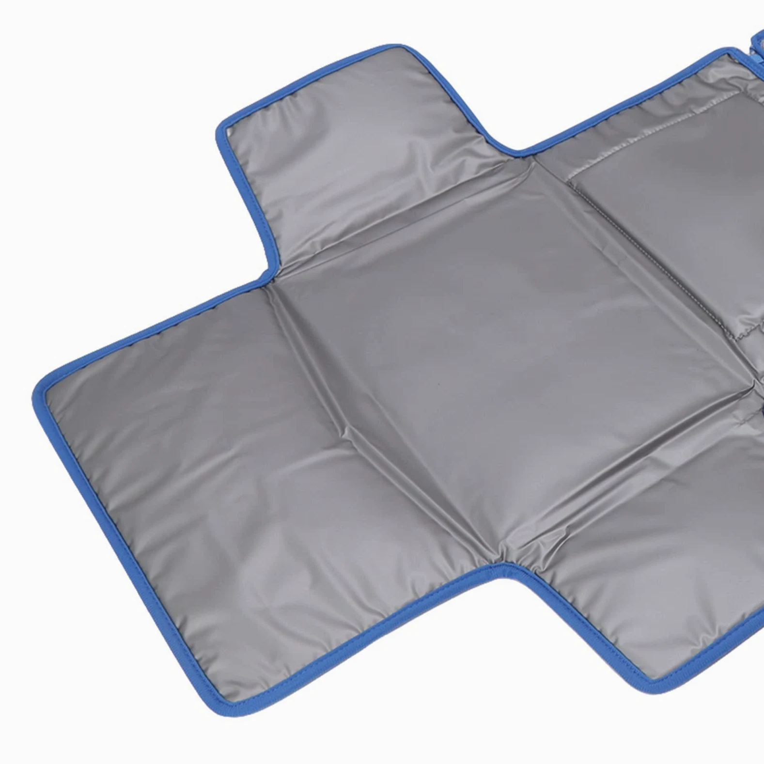 Cocoarm Fasciatoio per Neonati, Fasciatoio in Tessuto Non Tessuto, Pieghevole, Manico Staccabile, Portatile, per Pannolini da Viaggio, per Mamme, papà, Passeggino, Gite in Auto (BLUE)