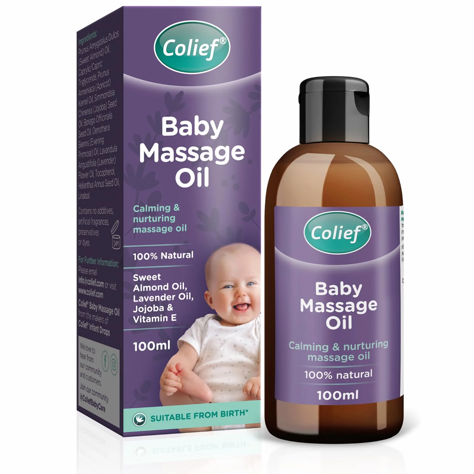 Colief Olio Massaggio Bambino 100ml