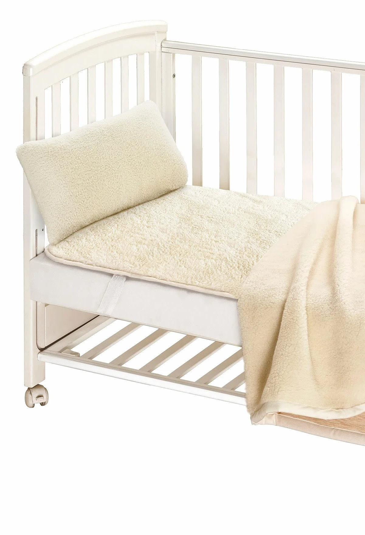 Coprimaterasso per lettino Baby Soft Pura Lana Merino Lambswool cm 60x120